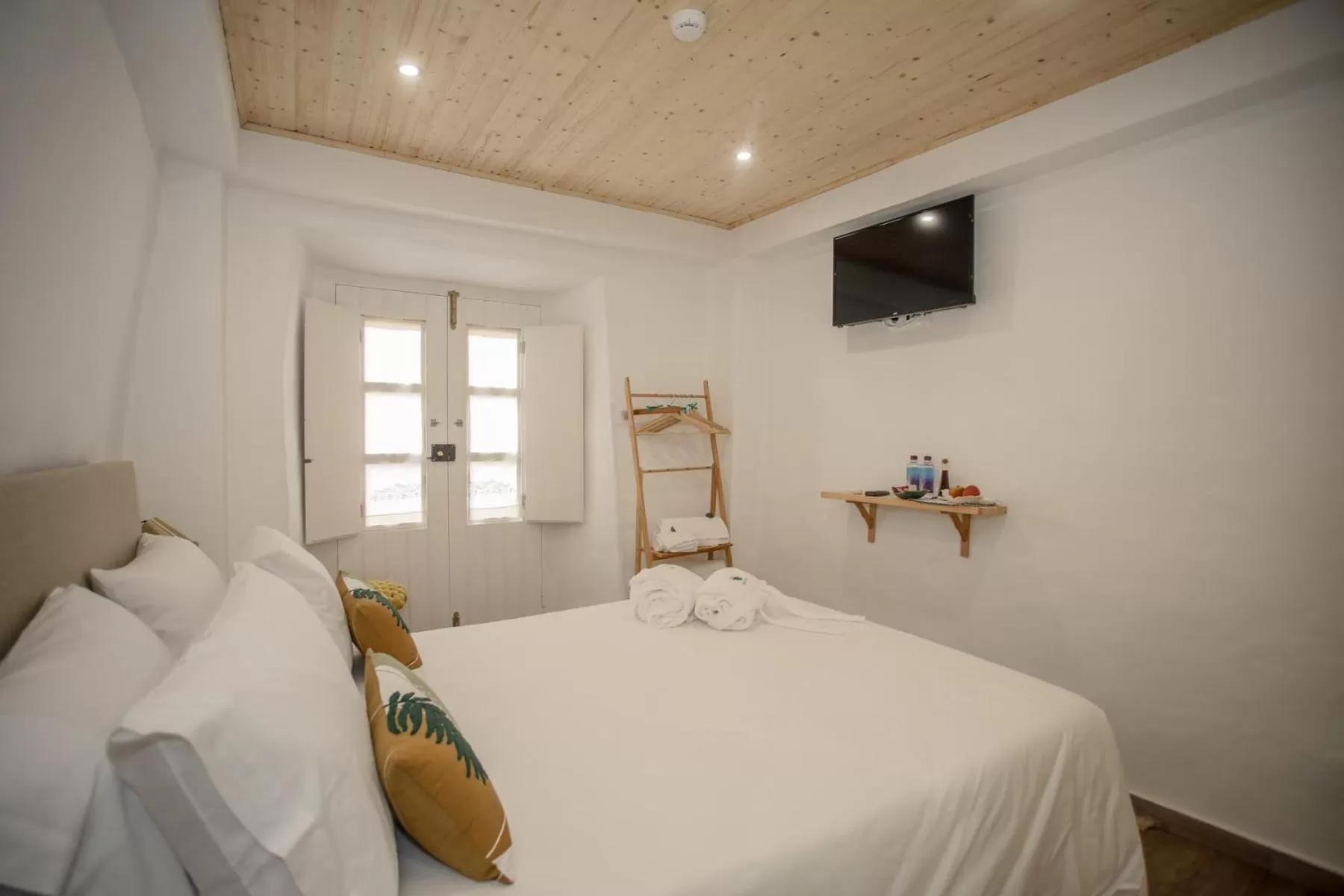 Bed in Óbidos Pátio House