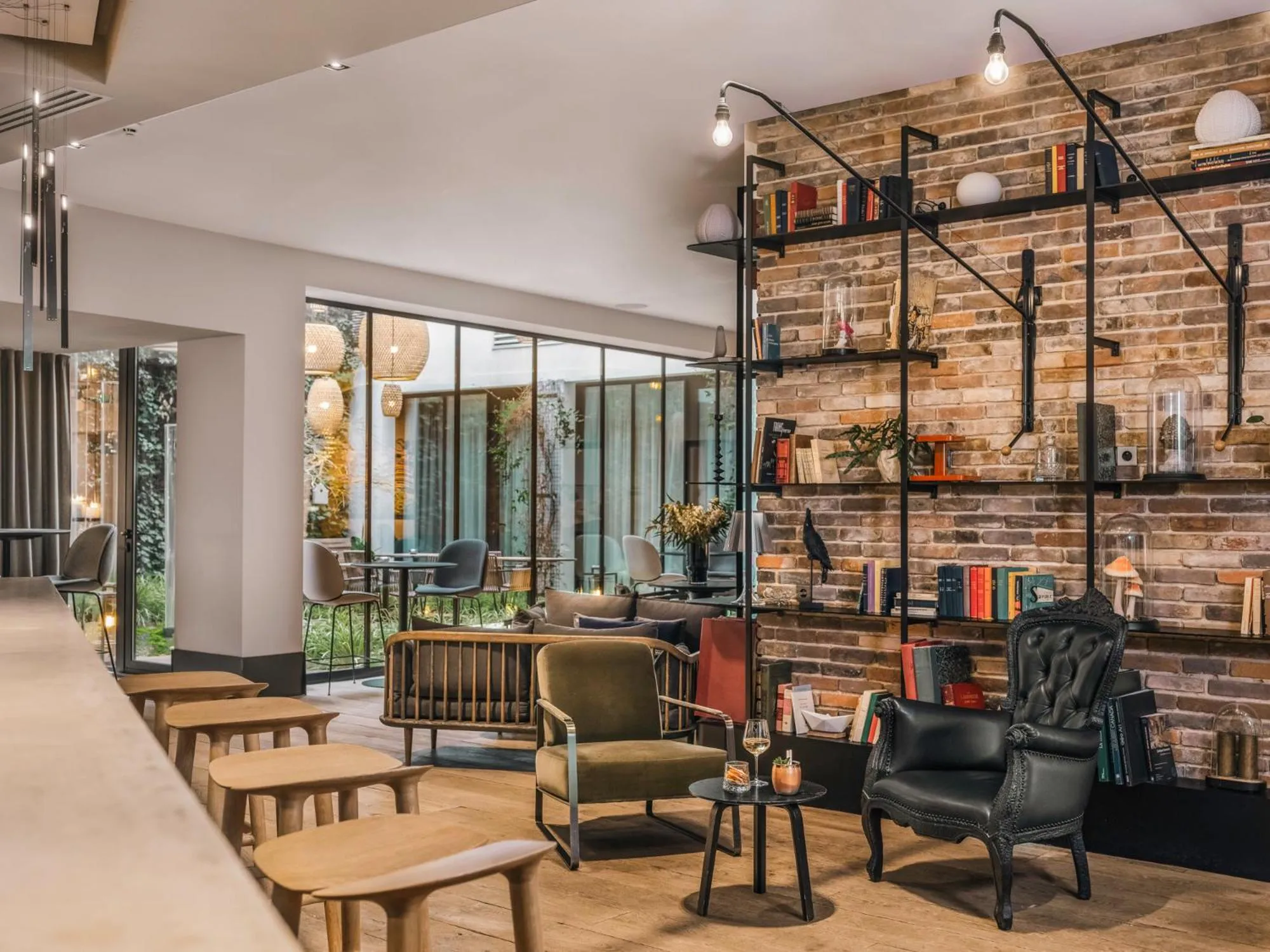 Lounge or bar in Balthazar Hotel & Spa Rennes - MGallery Collection