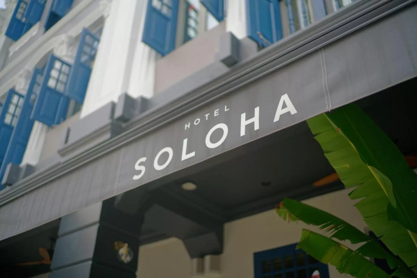 Facade/entrance in Hotel Soloha at Chinatown