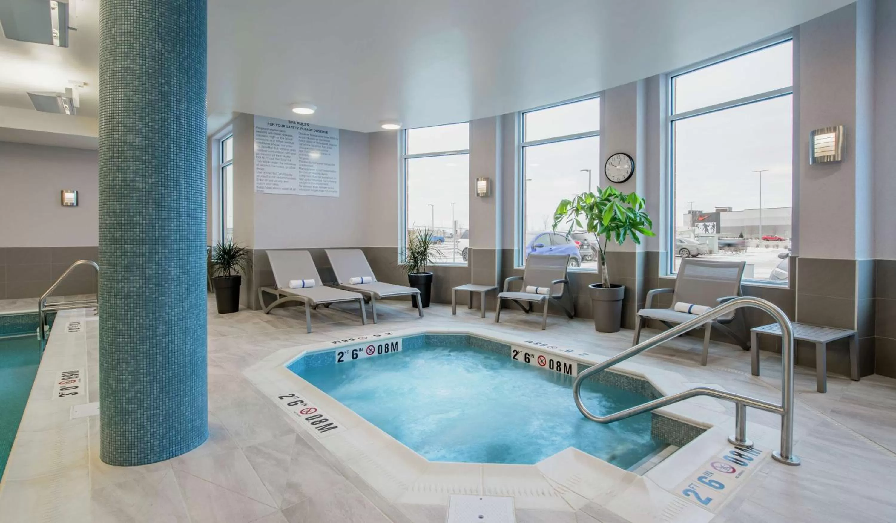 Hot Tub in Hilton Garden Inn Winnipeg South