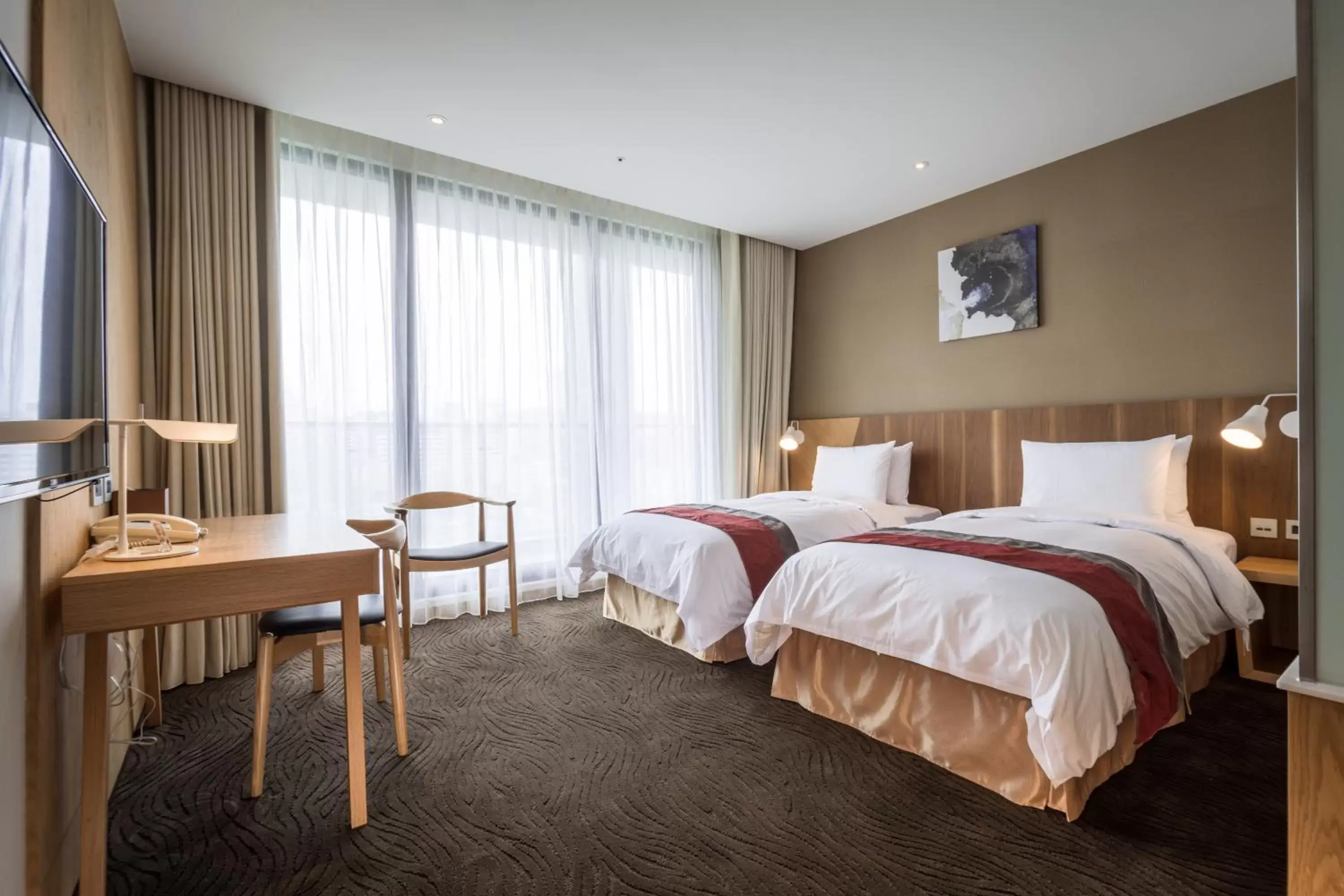 Superior Twin Room in Green World NanGang Superior Twin Room in Green World NanGang