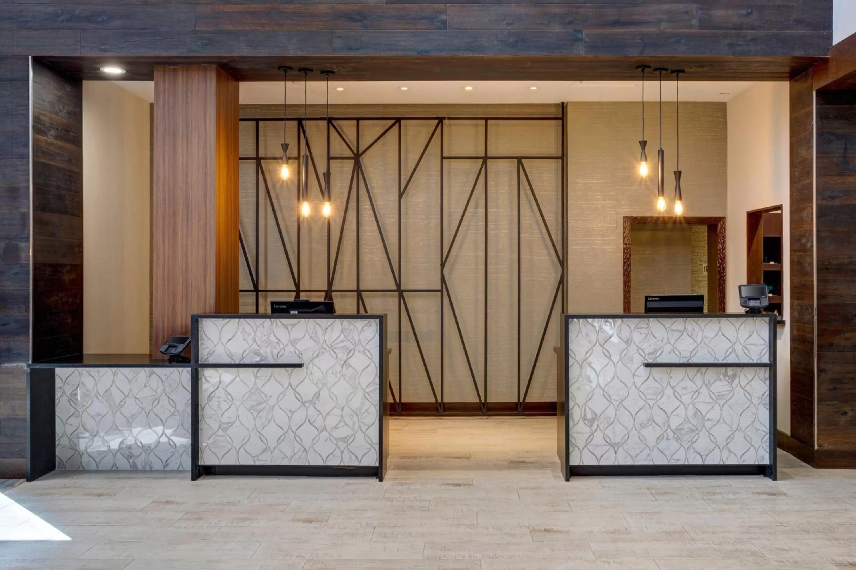 Lobby or reception in Houston Marriott North