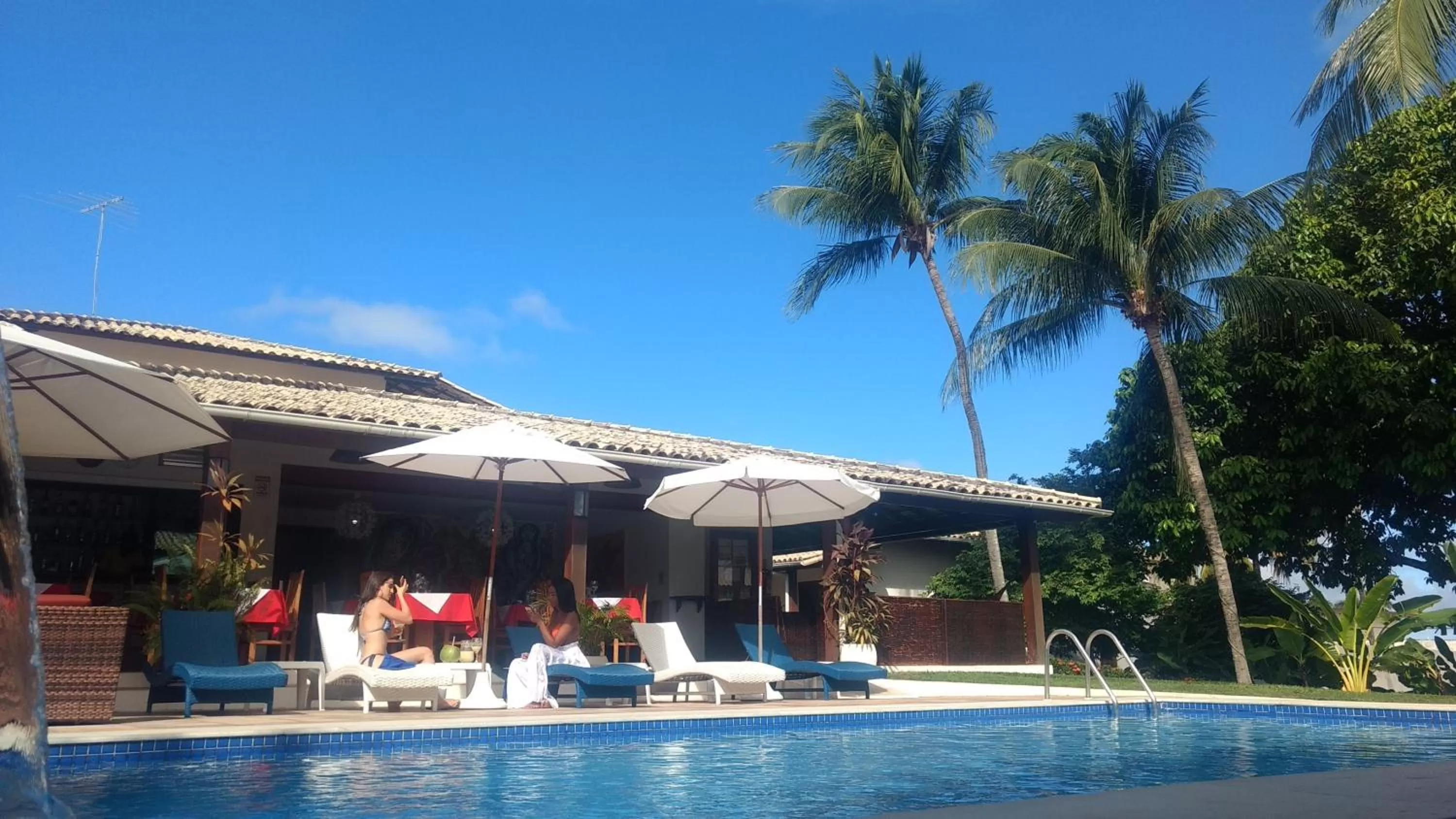 Swimming Pool in Hotel Pousada Salvador Paradise