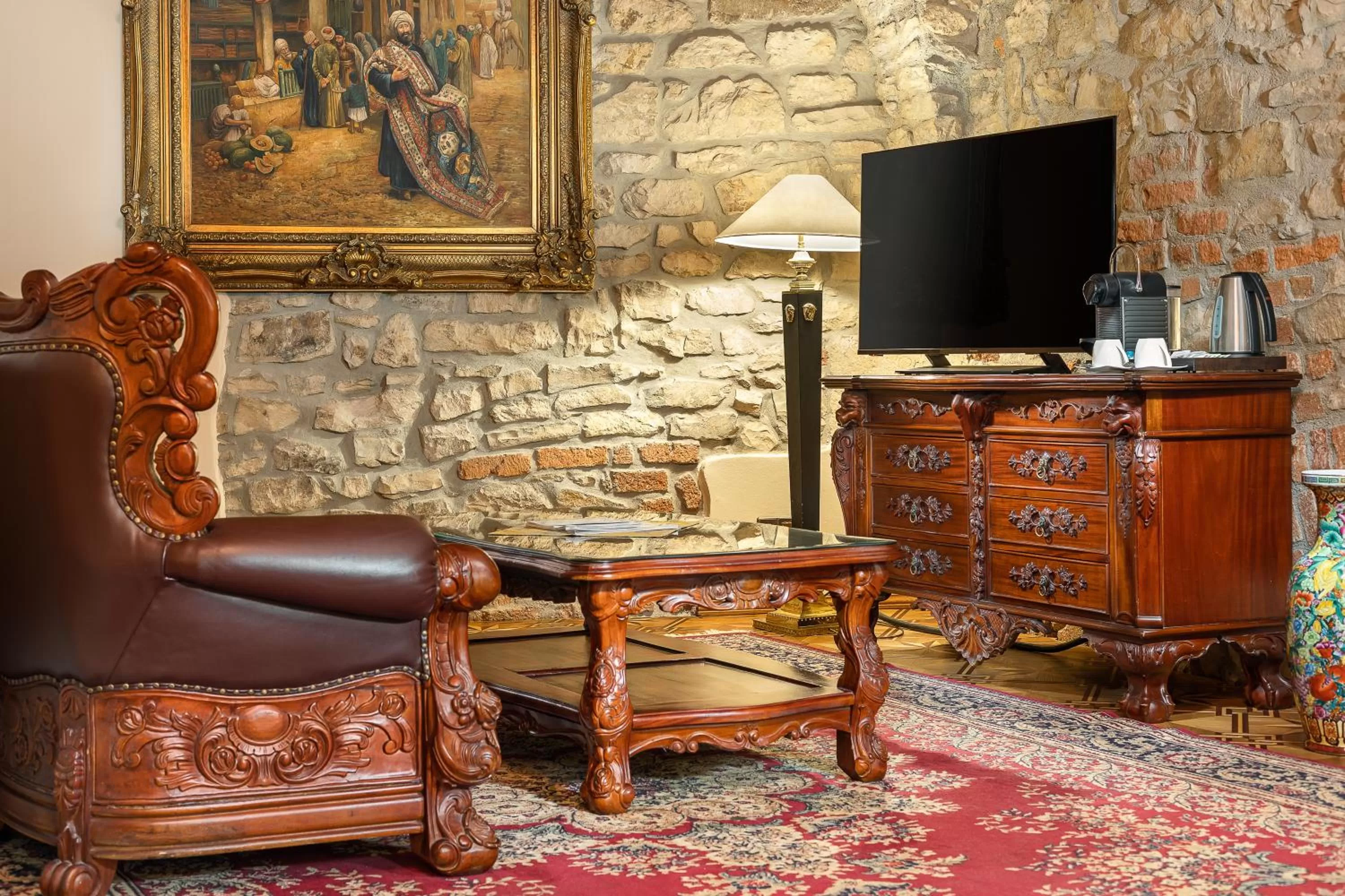 TV and multimedia in Hotel U Prince Prague by BHG