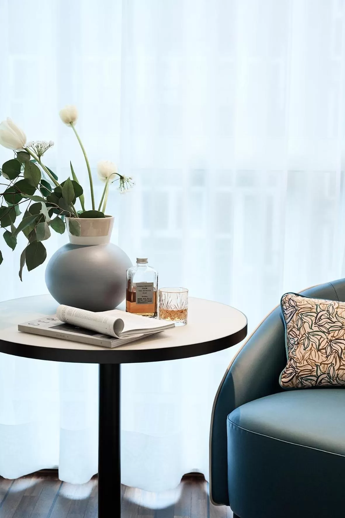 Decorative detail in SIDE, Hamburg, a Member of Design Hotels