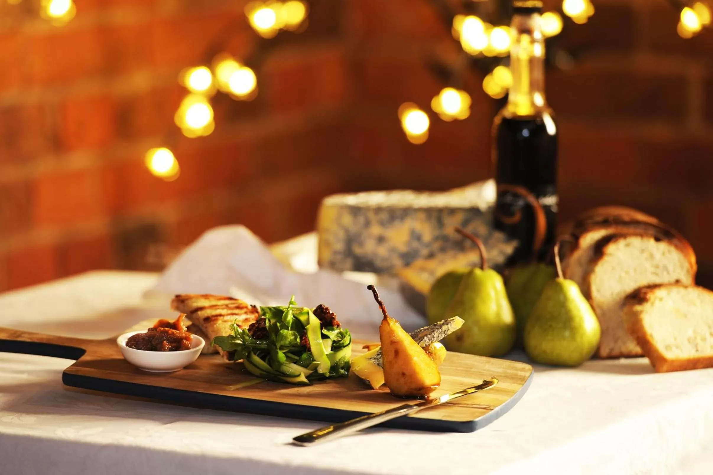Food close-up in Cobb & Co Court Boutique Hotel