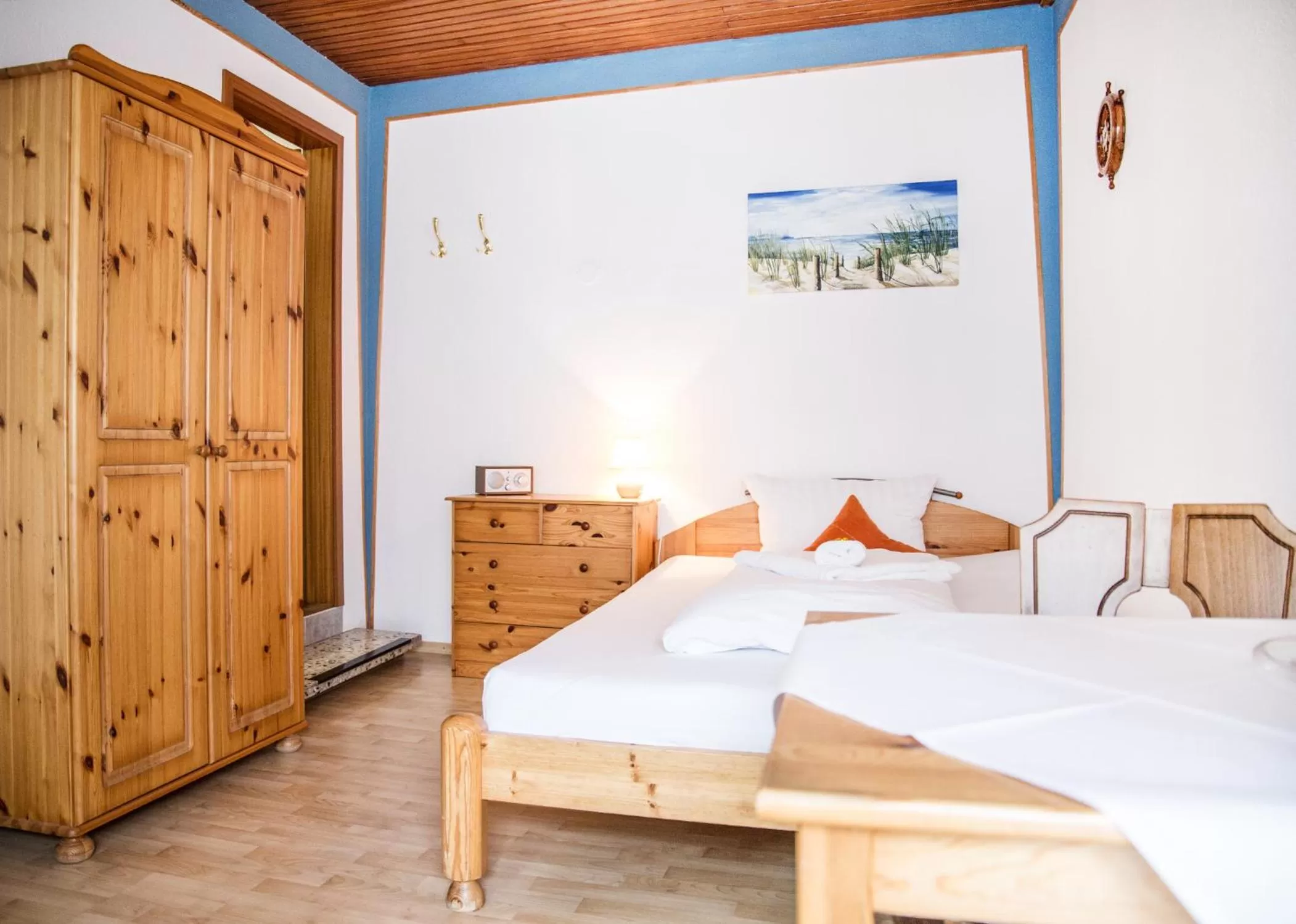 Bed in Hotel Tum Stüürmann