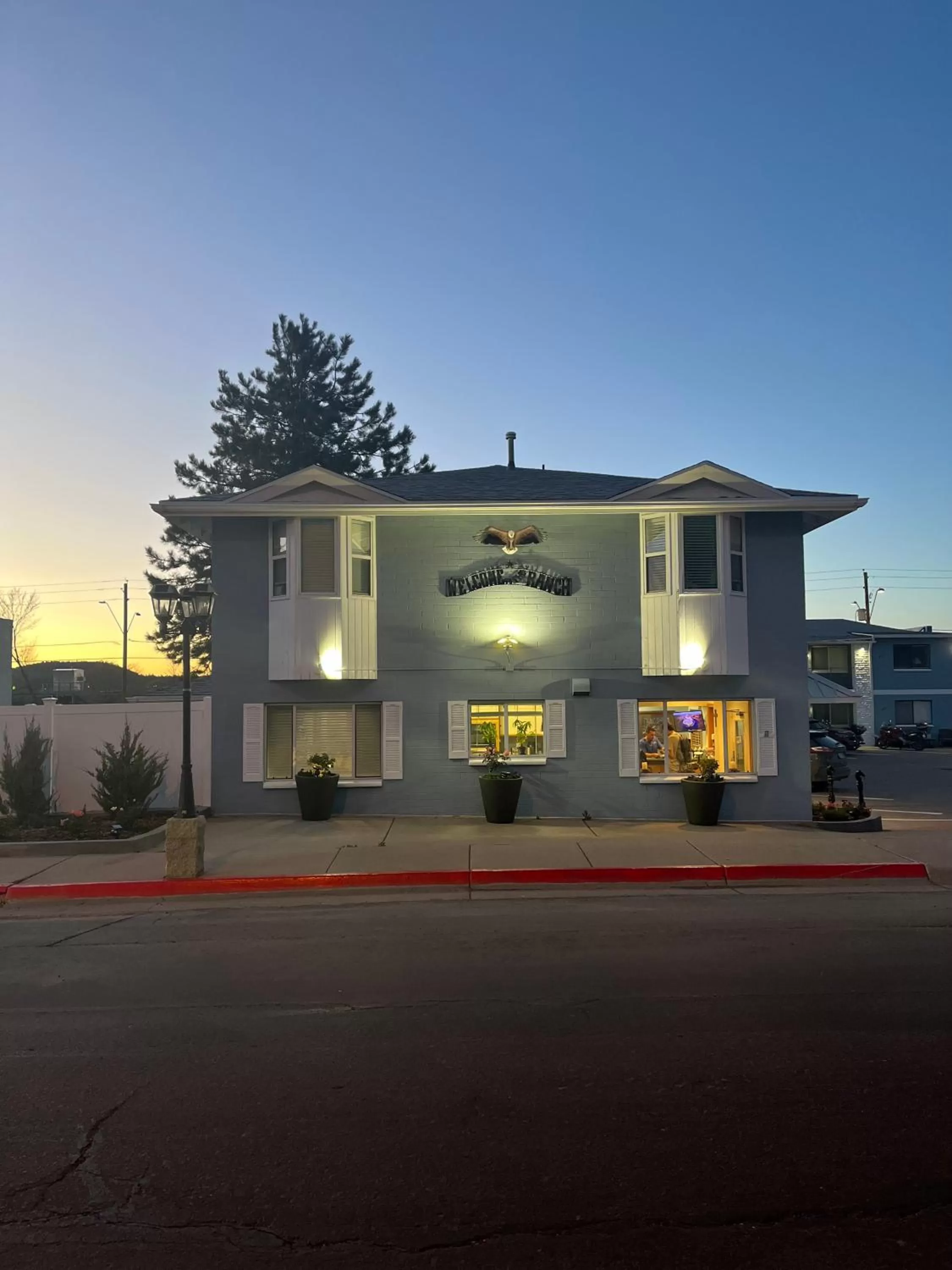 Property building in El Rancho Motel