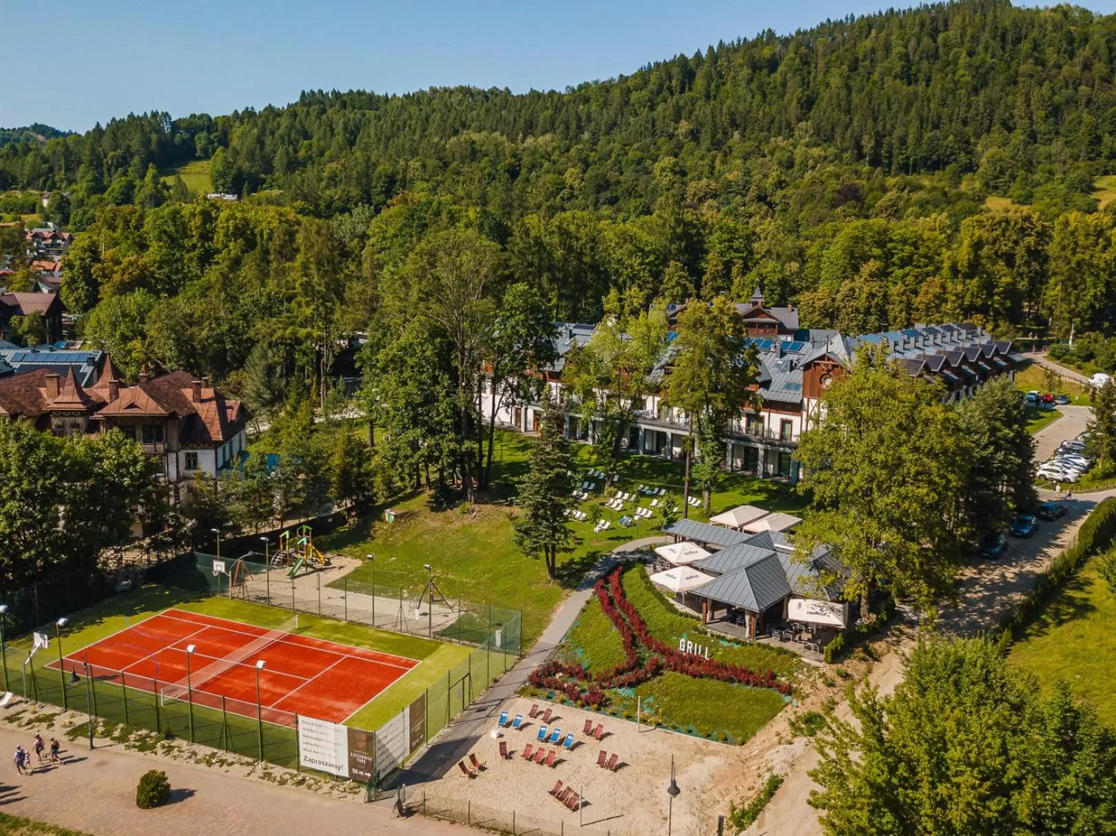Property building in Szczawnica Park Resort & Spa