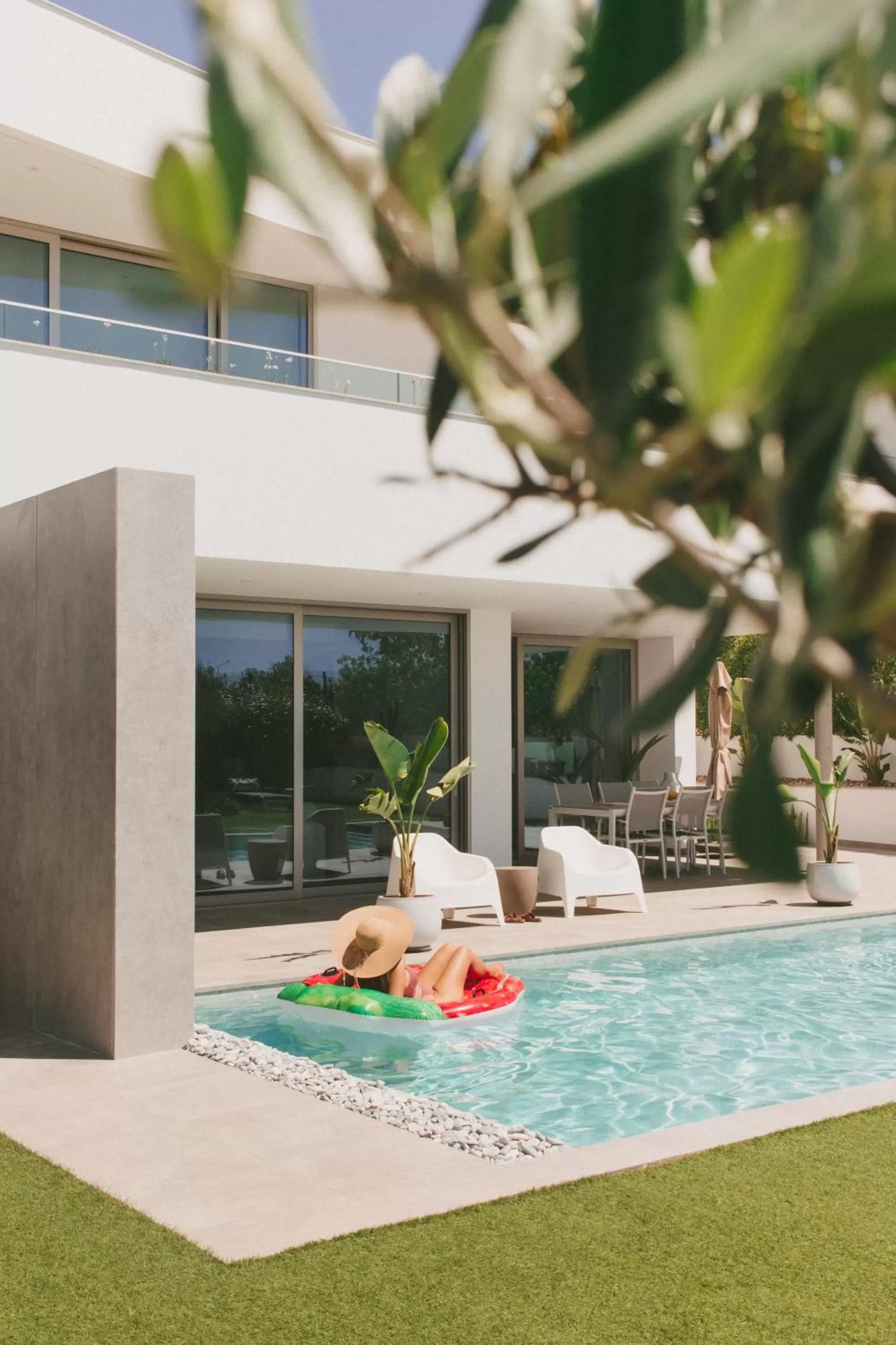 Patio in Casa LNNoa Boutique Room whit private pool