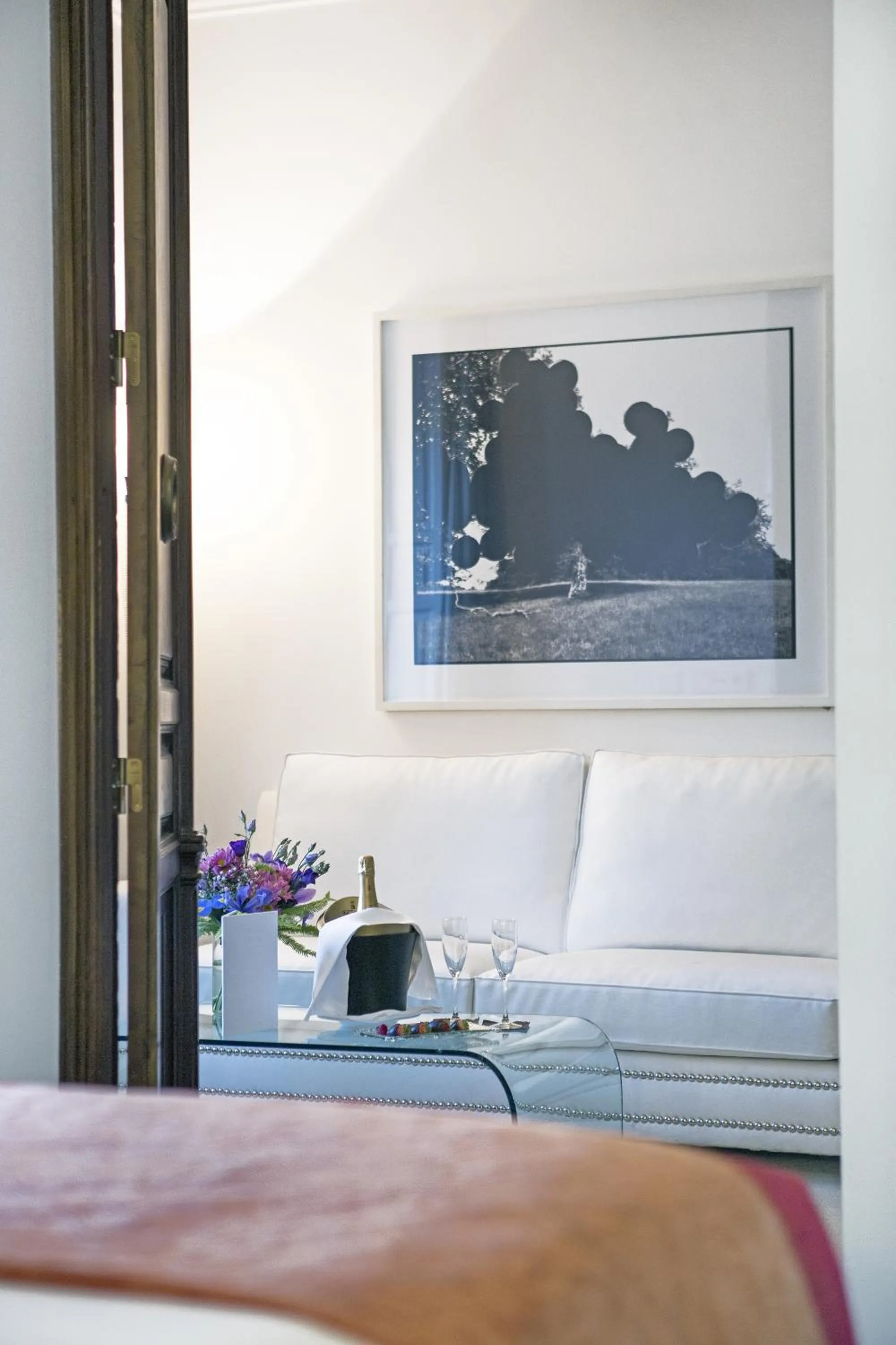 Decorative detail, Bed in Hospes Puerta de Alcalá, a Member of Design Hotels