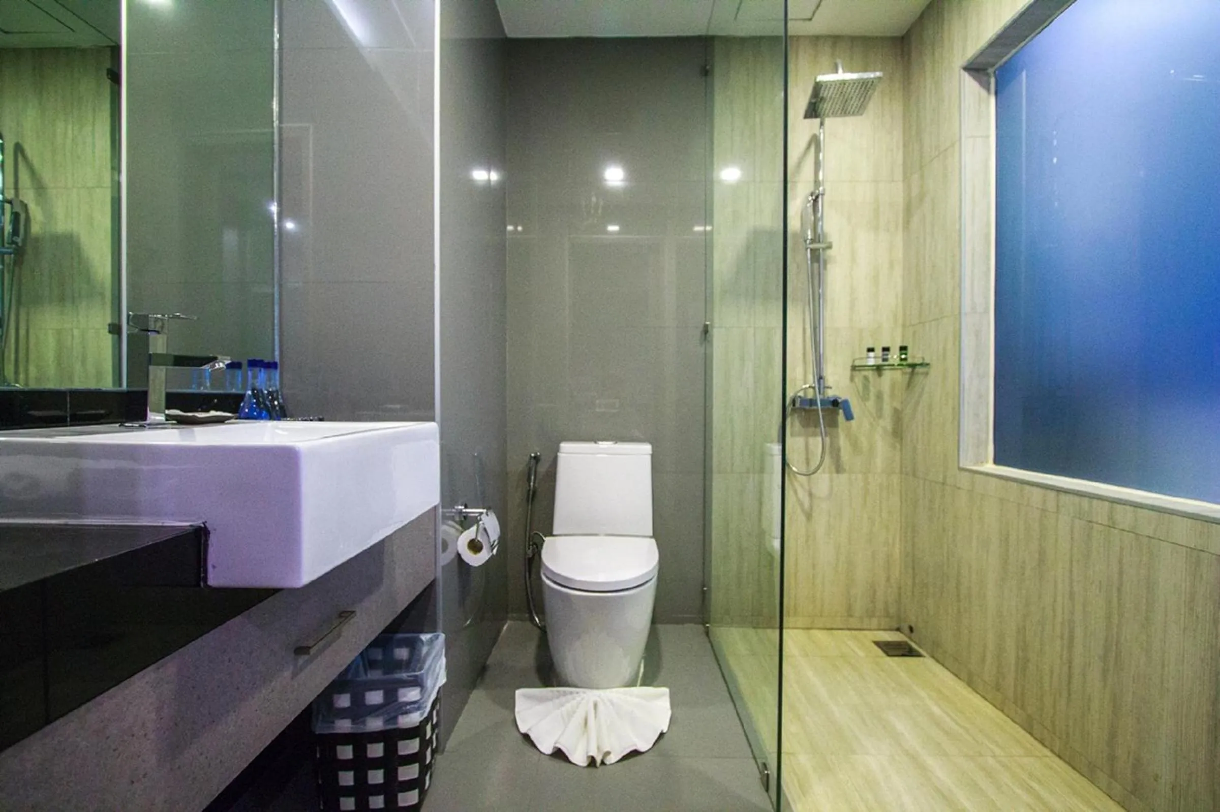 Bathroom in Mazi Design Hotel by Kalima