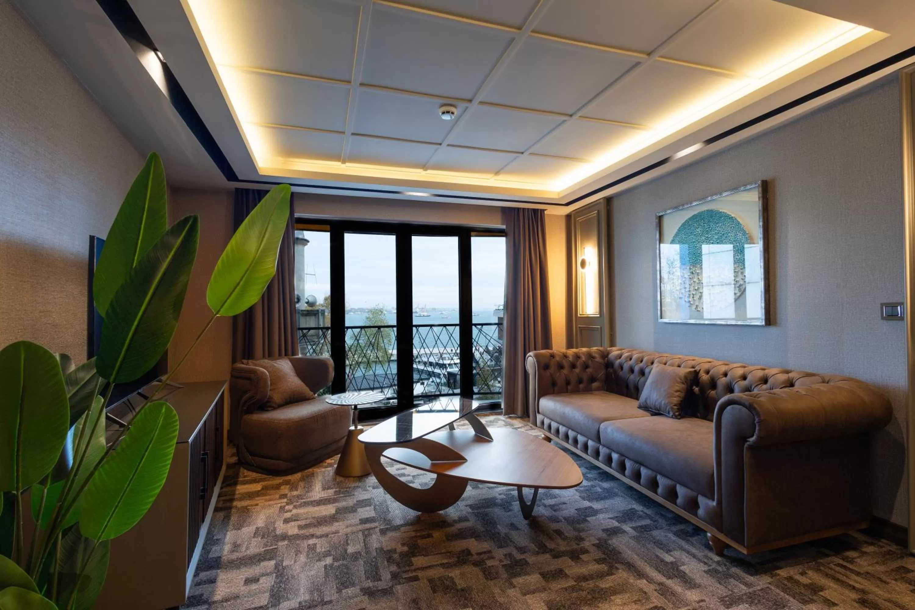 Living room in Tonight Hotel Port