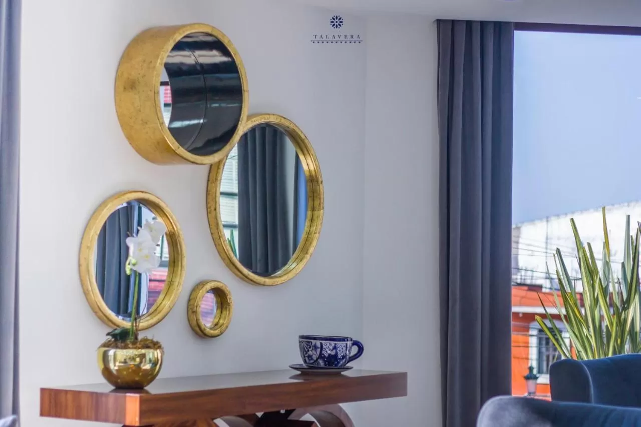 Living room in Hotel Talavera Teziutlan