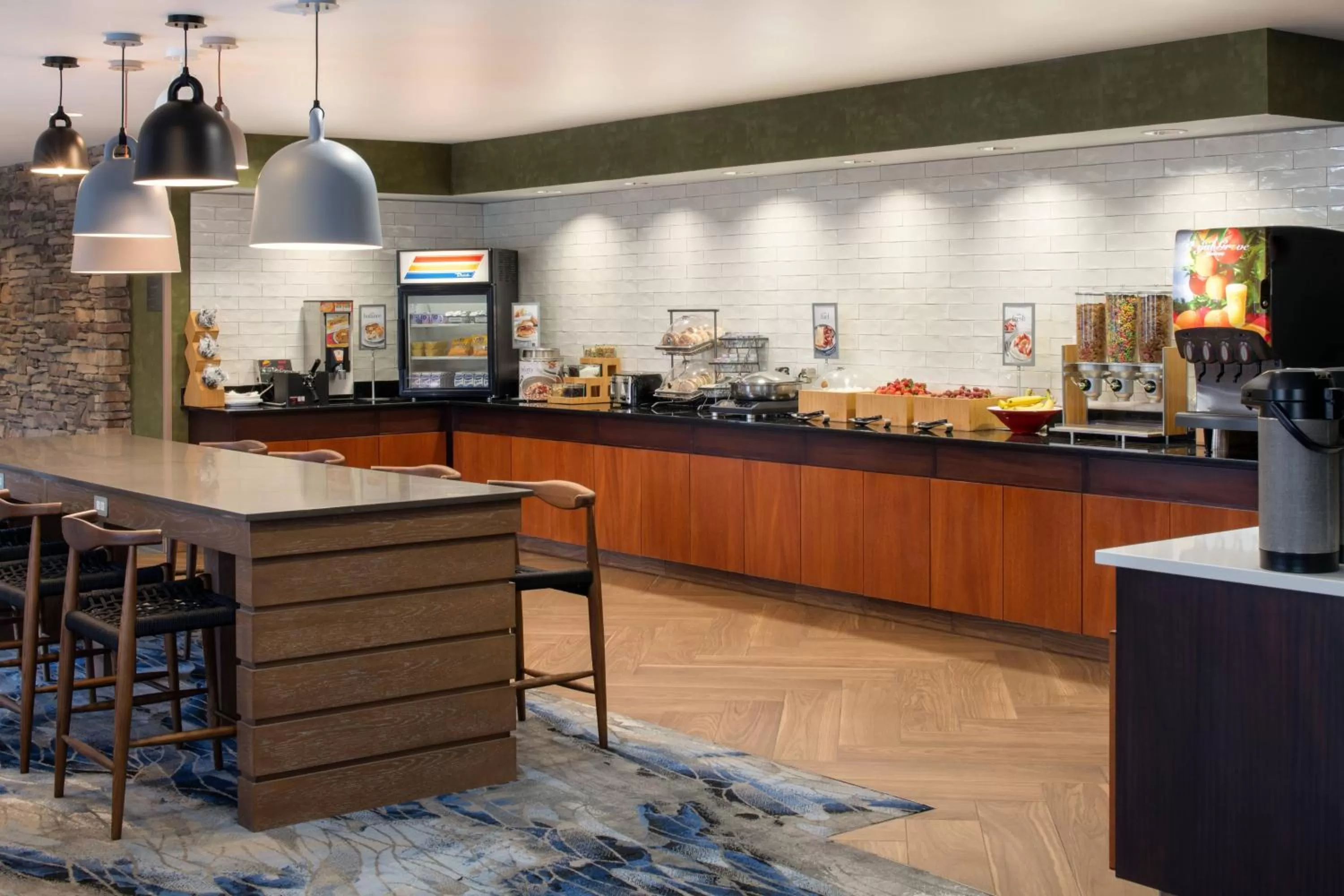 Breakfast in Fairfield Inn Spokane Downtown