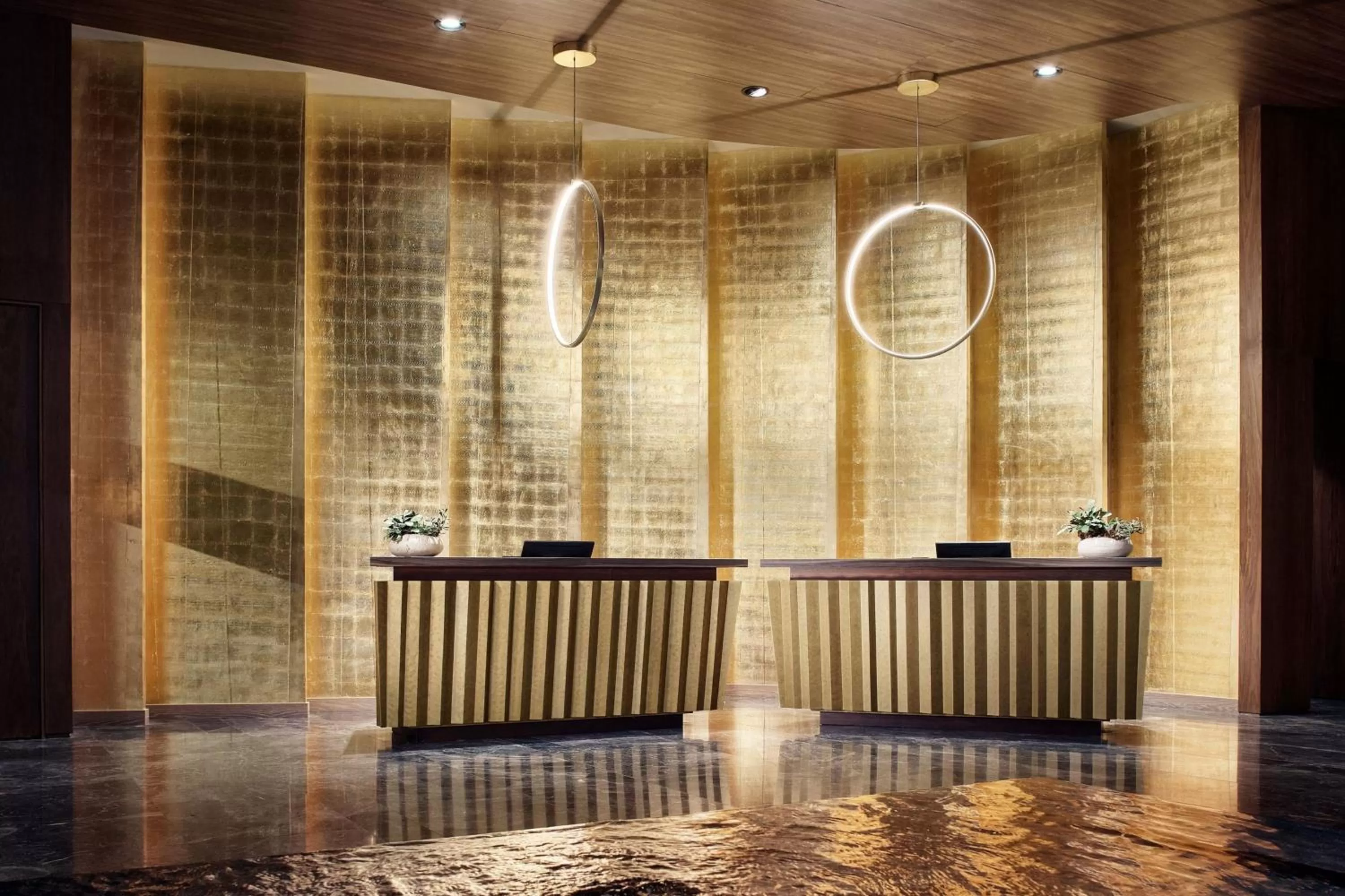 Lobby or reception in JW Marriott Hotel Guadalajara