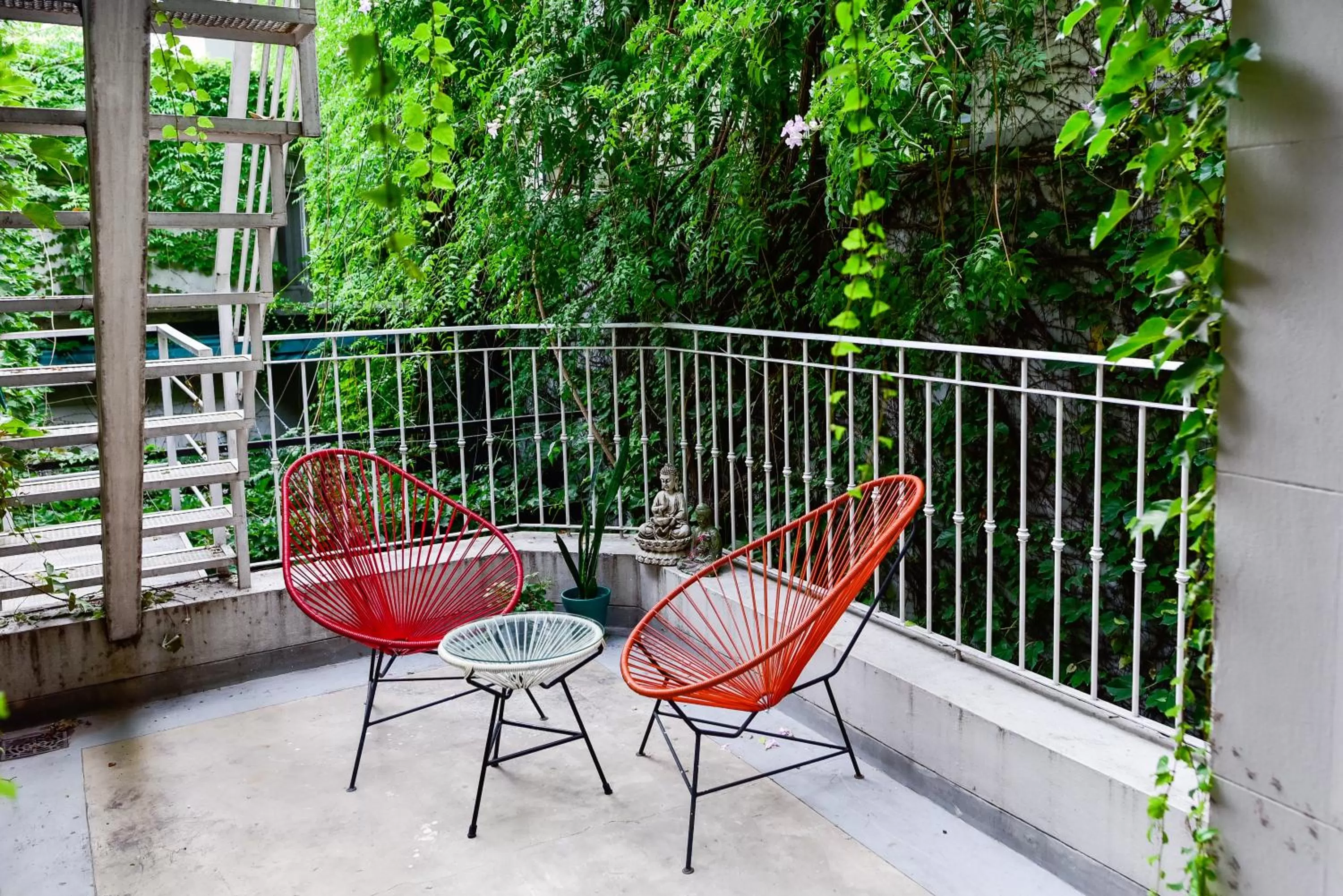 Balcony/Terrace in Casa Caravan - Plant Based Concept House