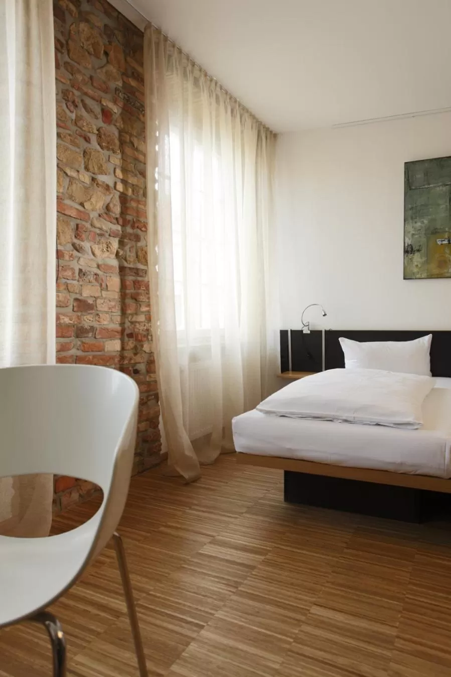 Decorative detail, Bed in OX Hotel