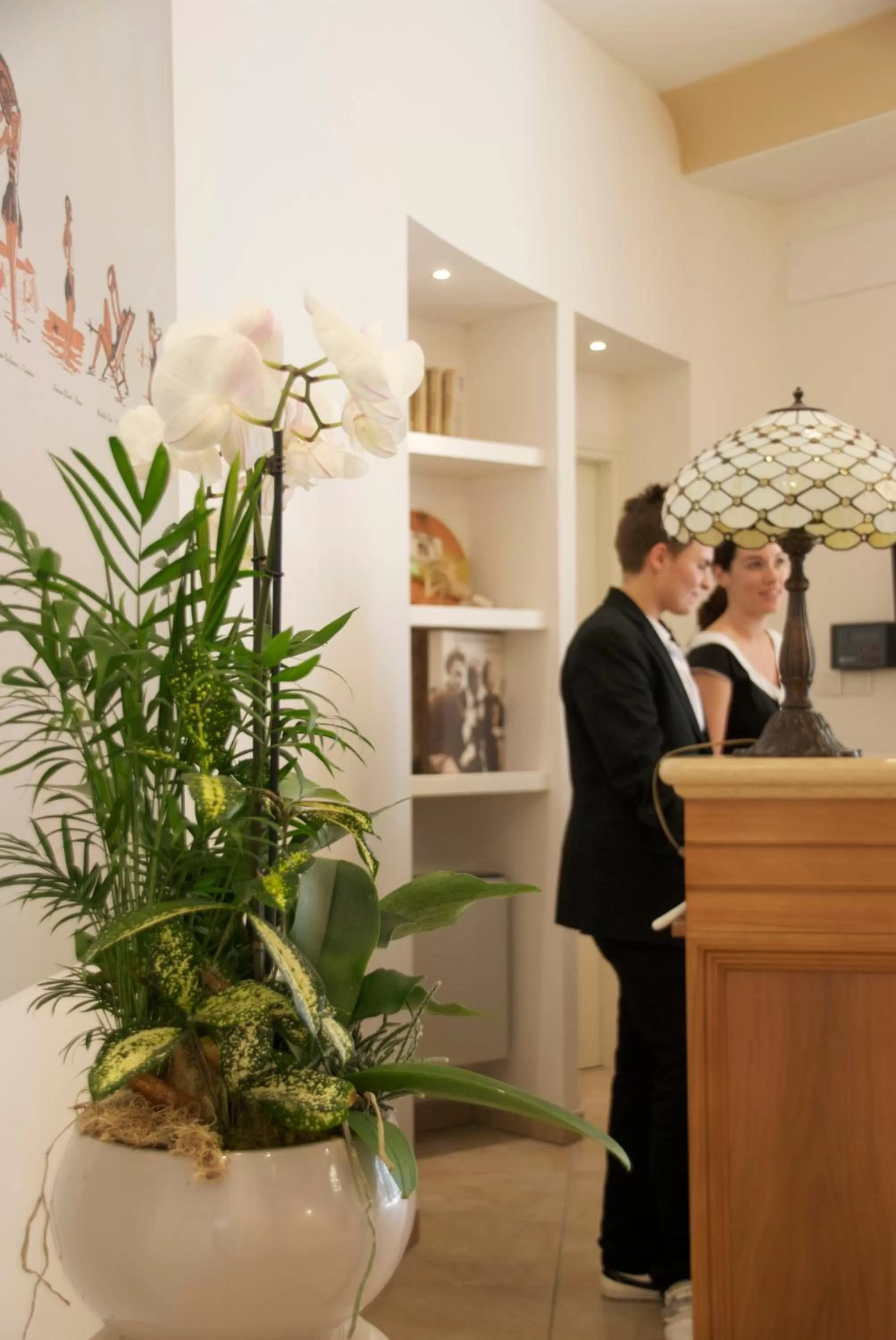 Lobby or reception in Sovrana Hotel & SPA