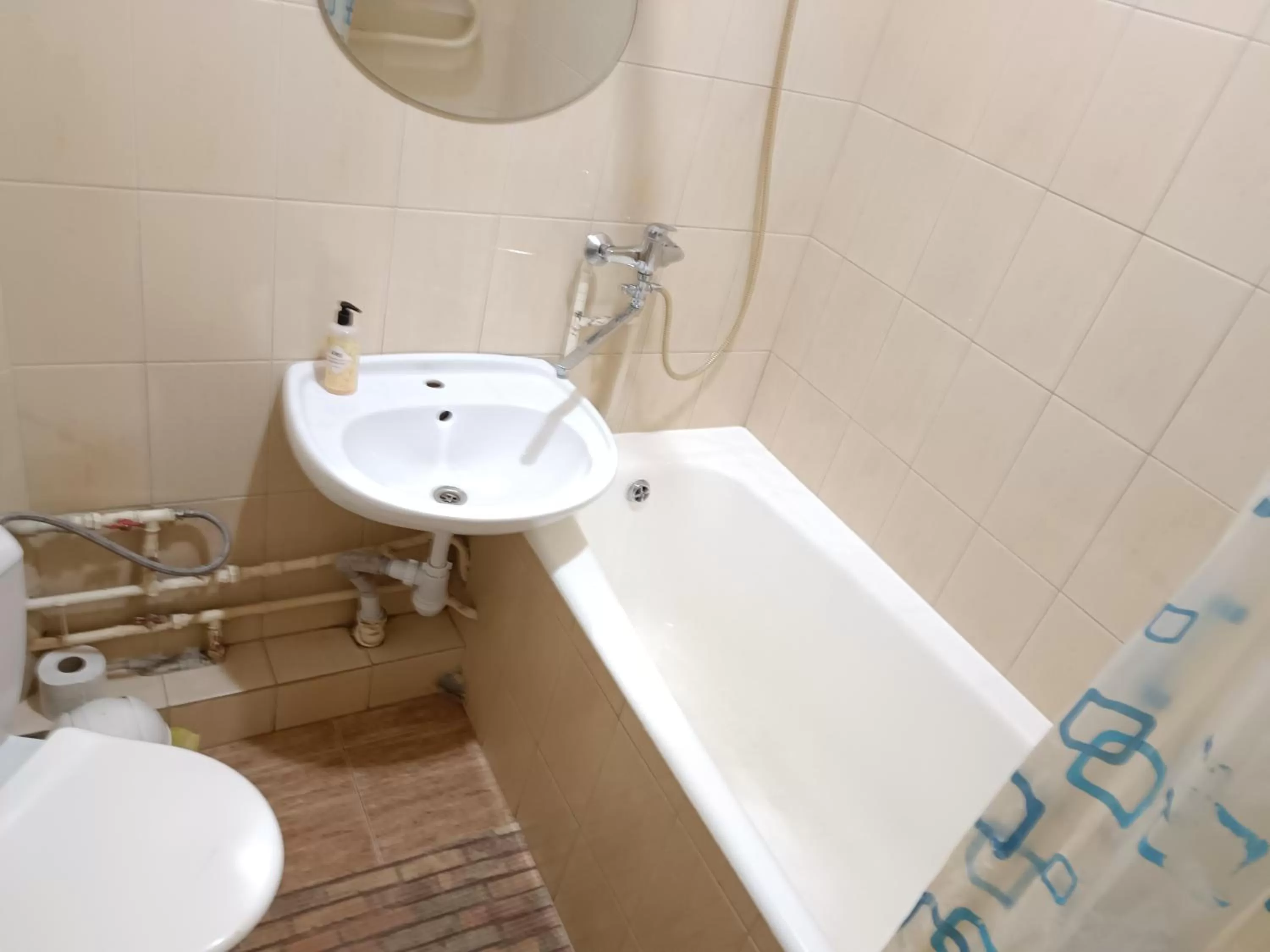 Shower, Bathroom in Rugelis