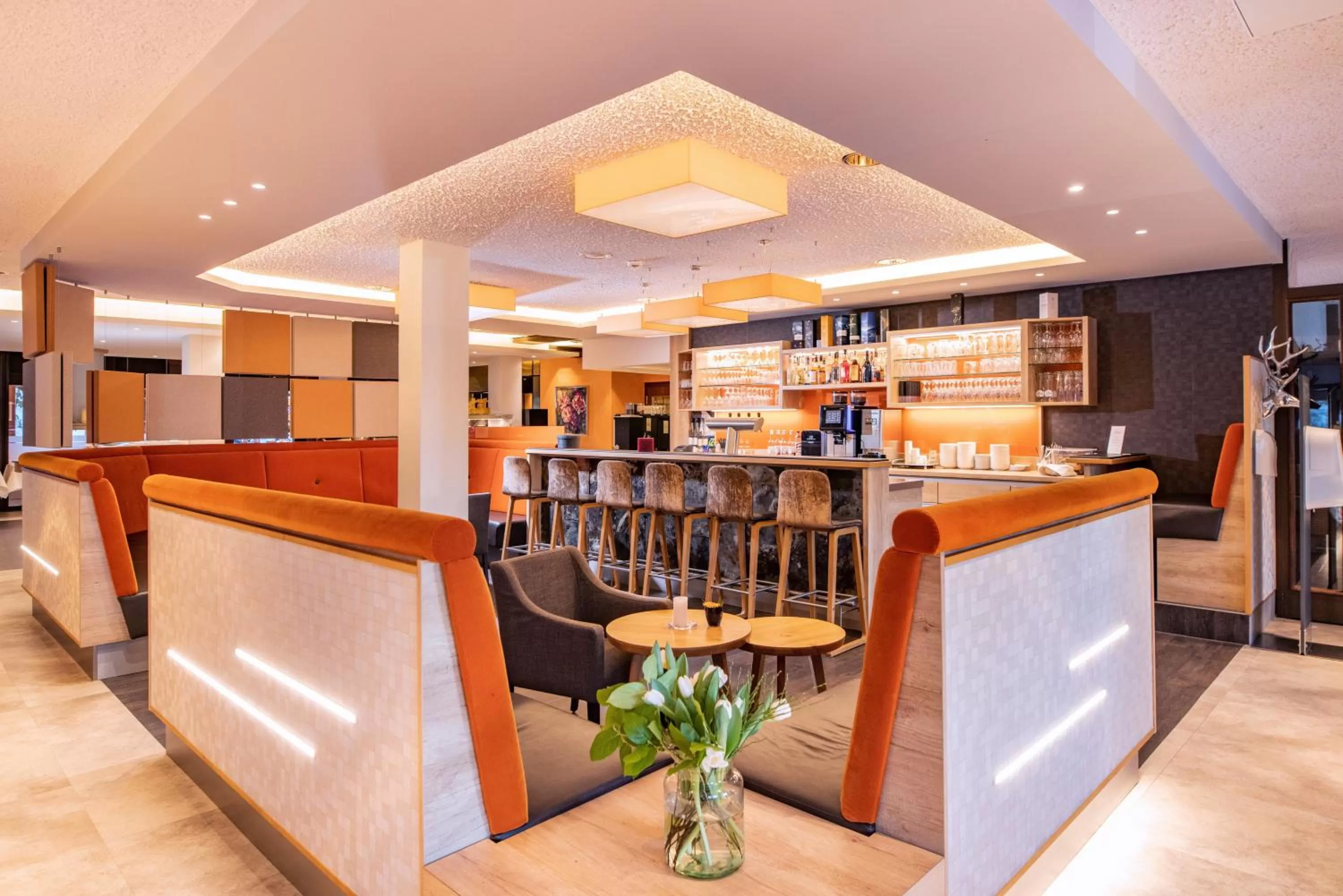 Lounge or bar in Romantik Hotel Stryckhaus