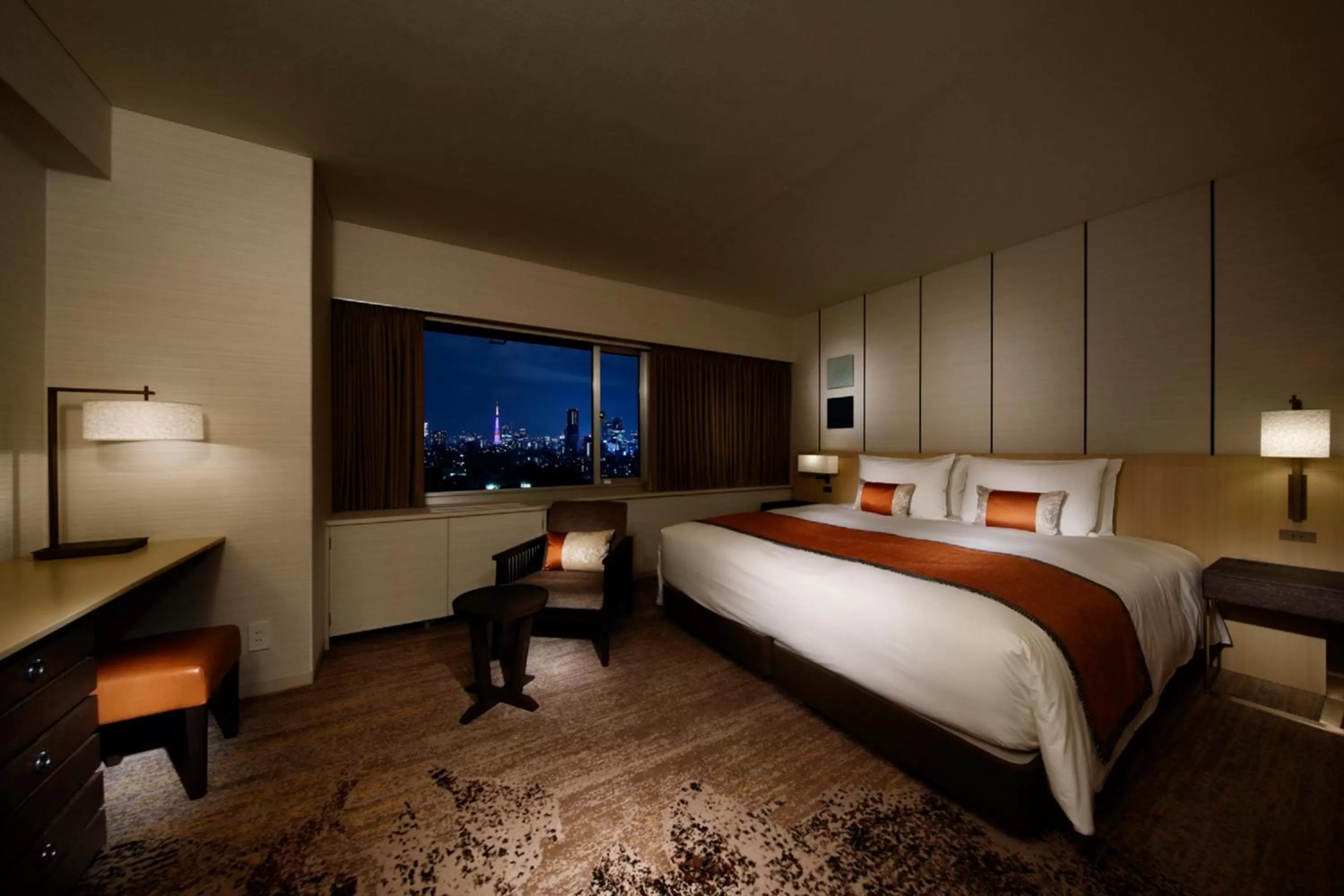 Bed in Grand Prince Hotel Takanawa