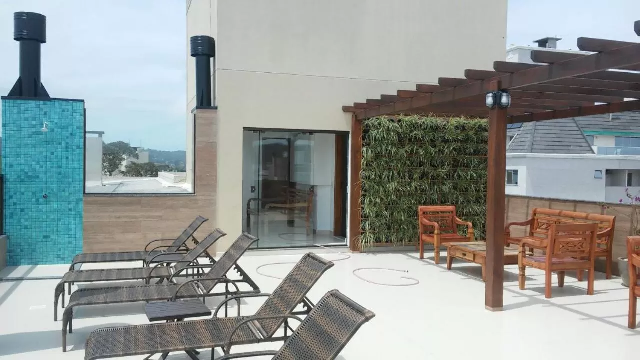 Patio in Fragata Apart Hotel