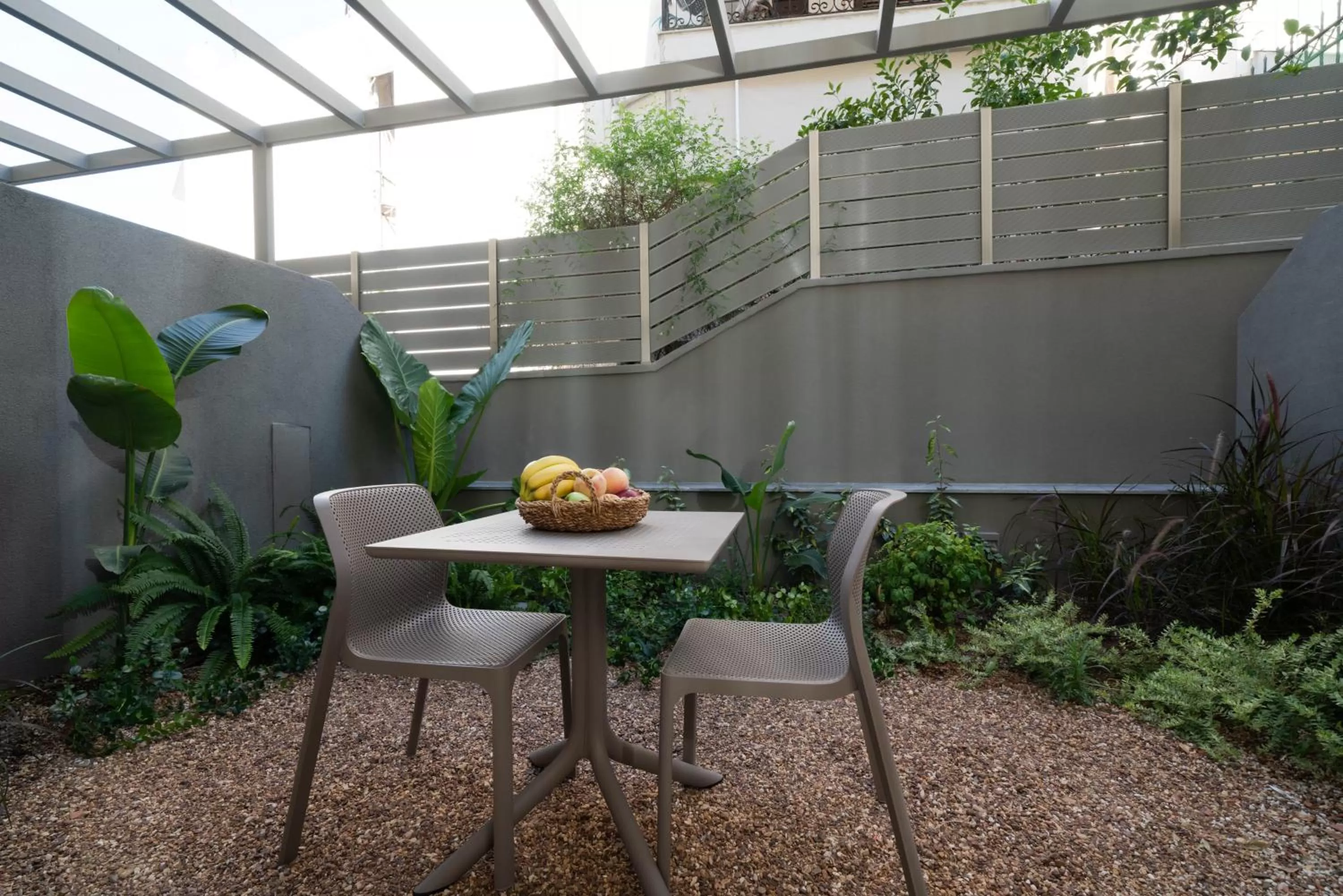 Garden in Athens Hill Luxury Apartments