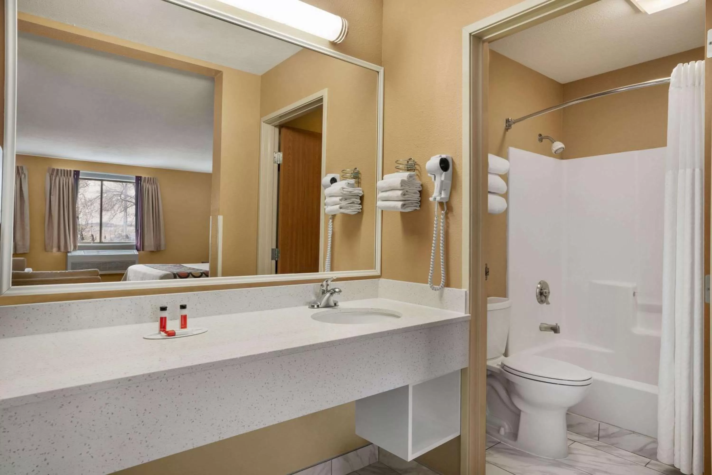 Bathroom in Super 8 by Wyndham S Jordan/Sandy/Slc Area