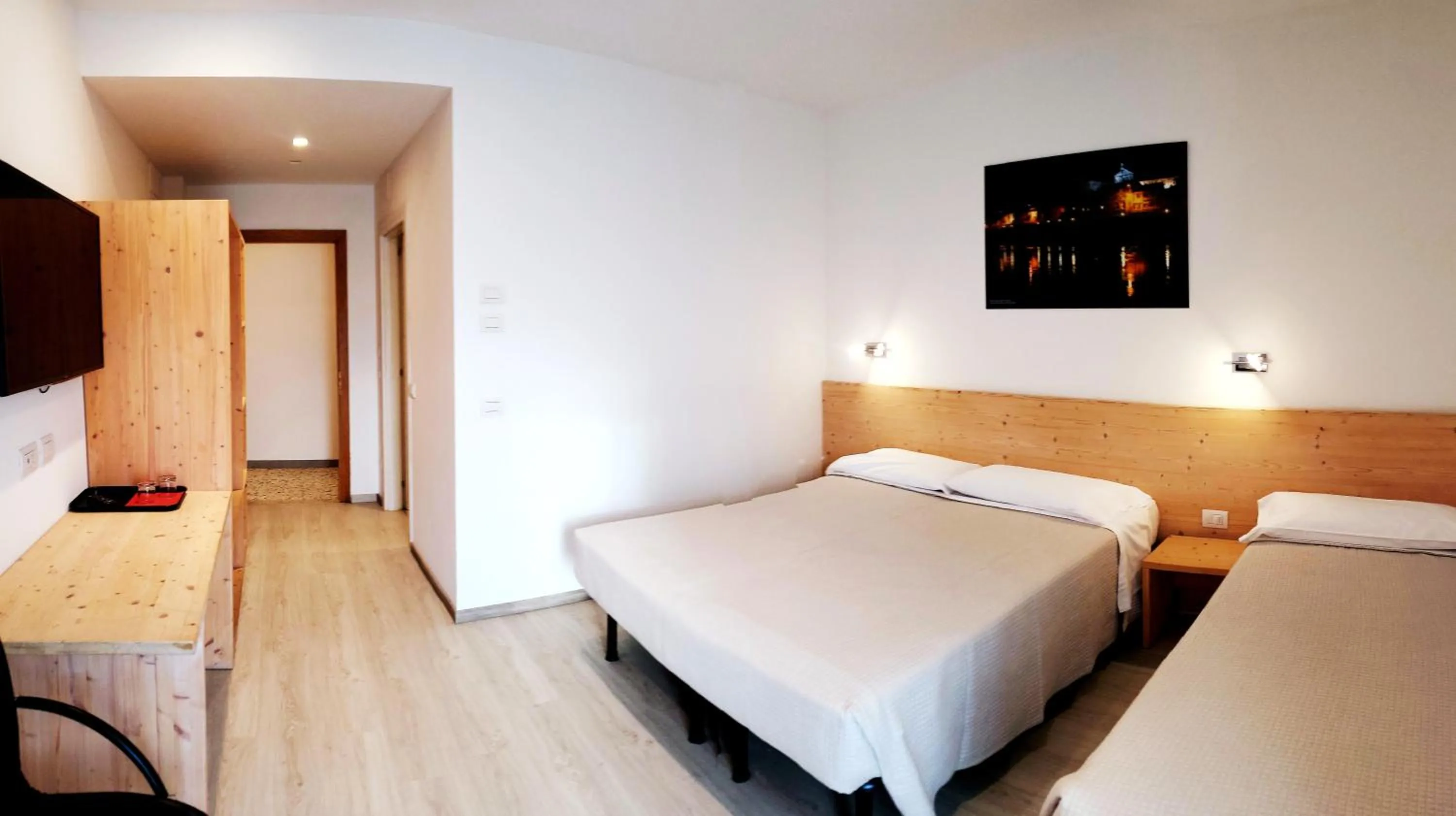 Bed in Hotel Cantaleone