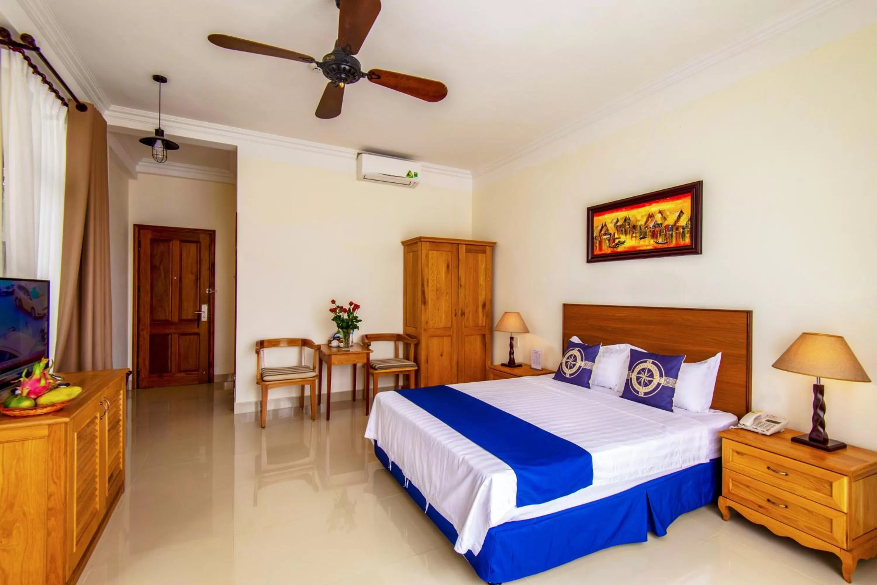 Bed in Santa Sea Villa