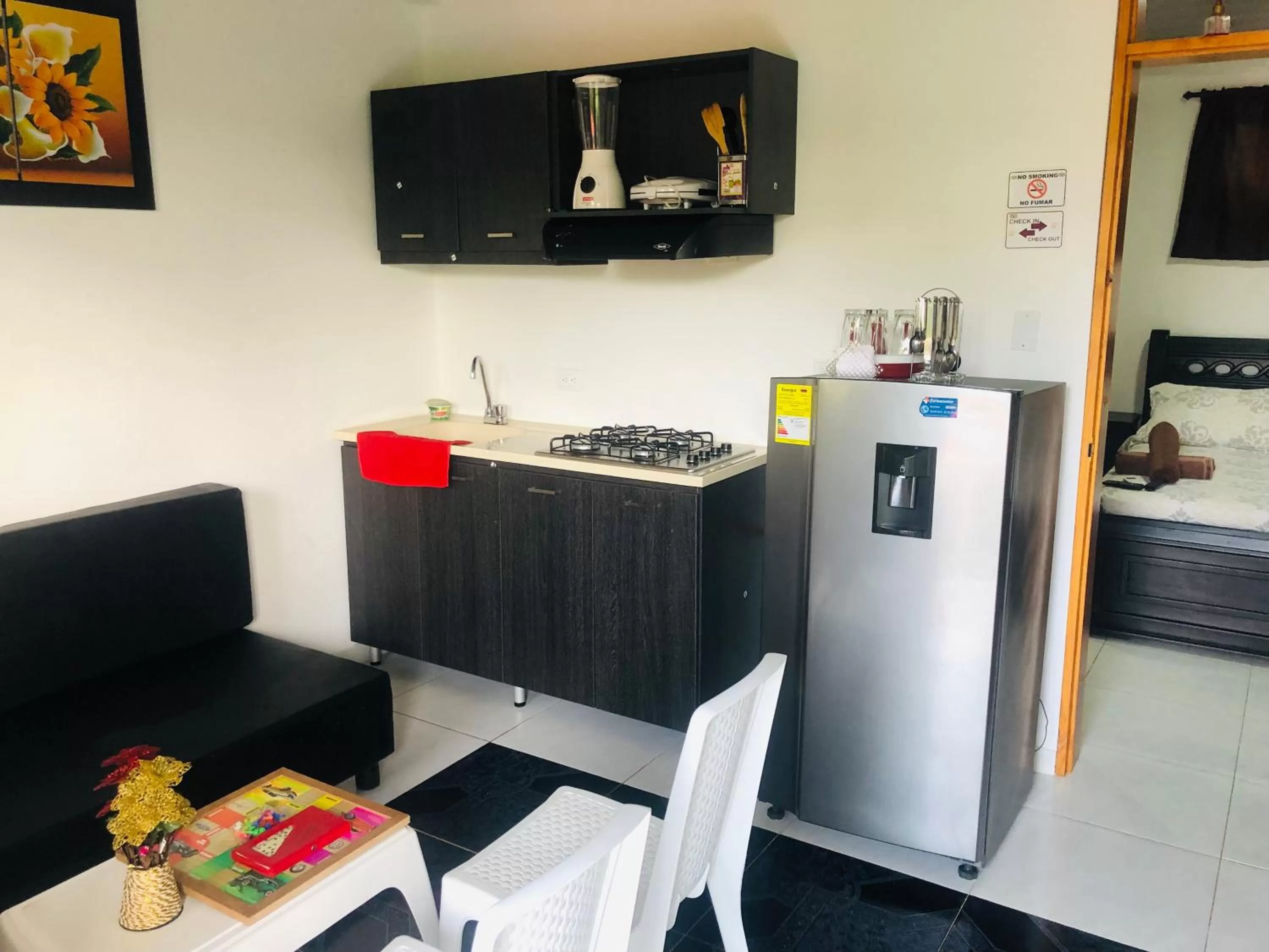 Living room, TV/Entertainment Center in Apartamento Miss Brigida