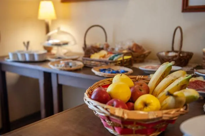 Buffet breakfast in Hotel Melecchi