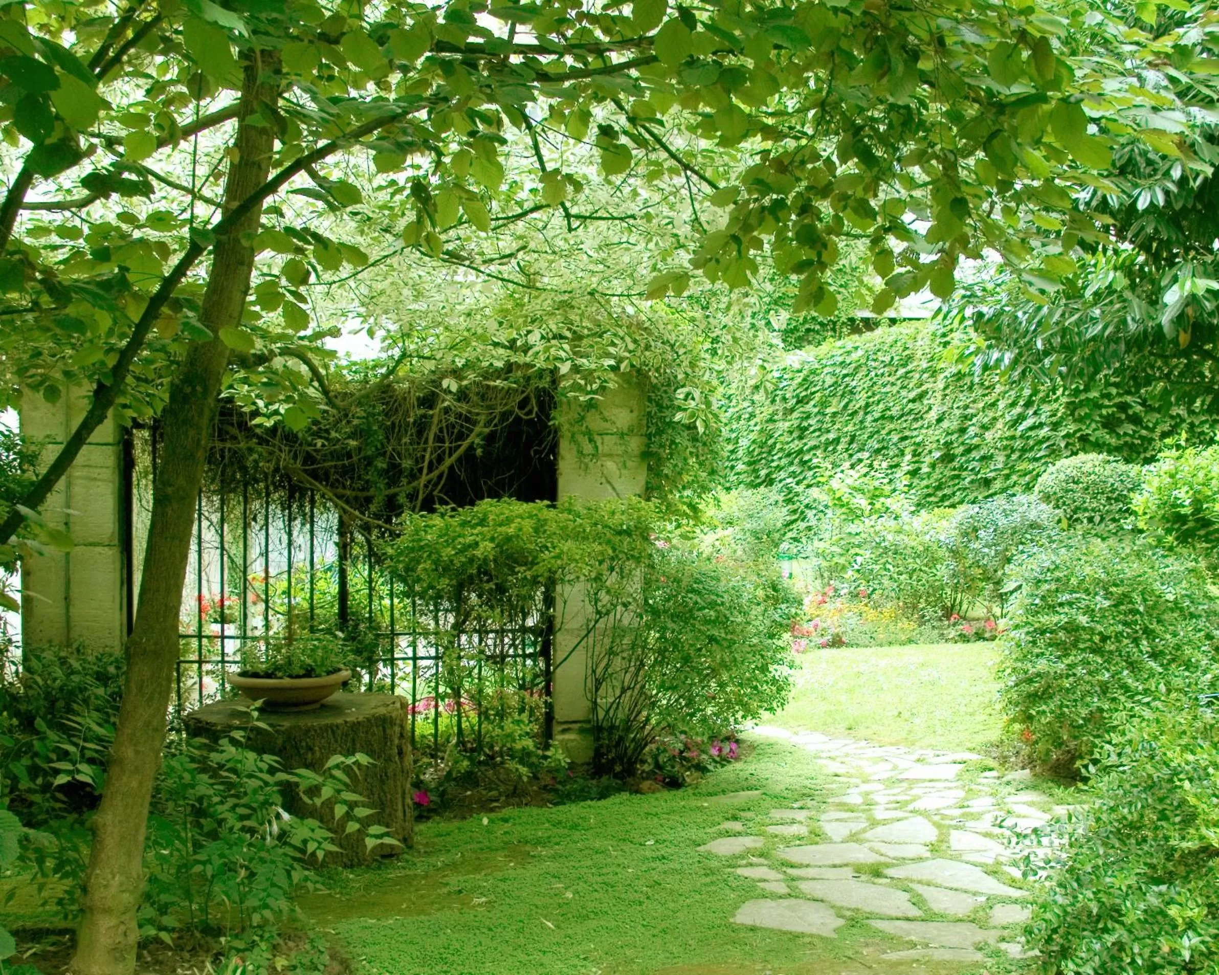 Garden in Abaca Messidor by Happyculture