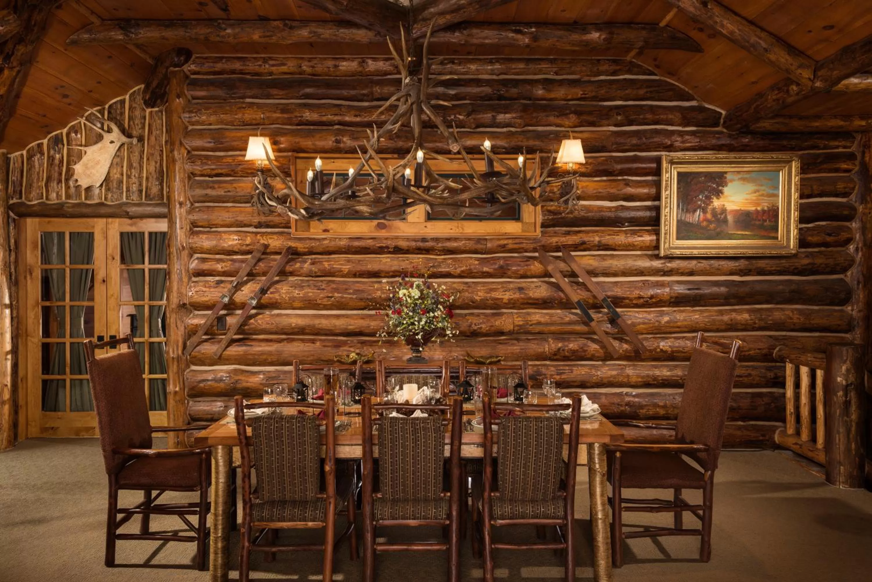 Seating area in The Whiteface Lodge