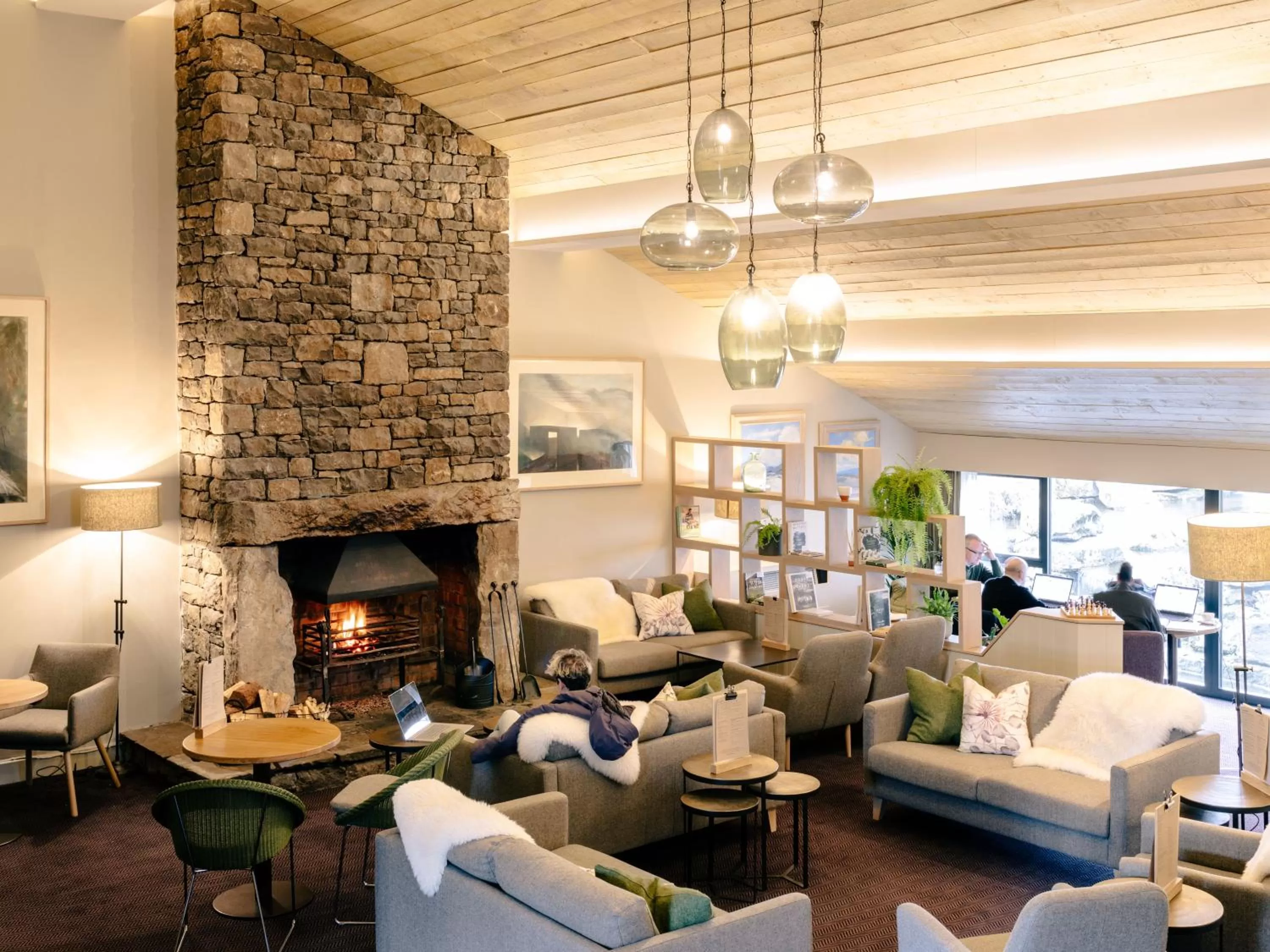 Lounge or bar in Westmorland Hotel Tebay