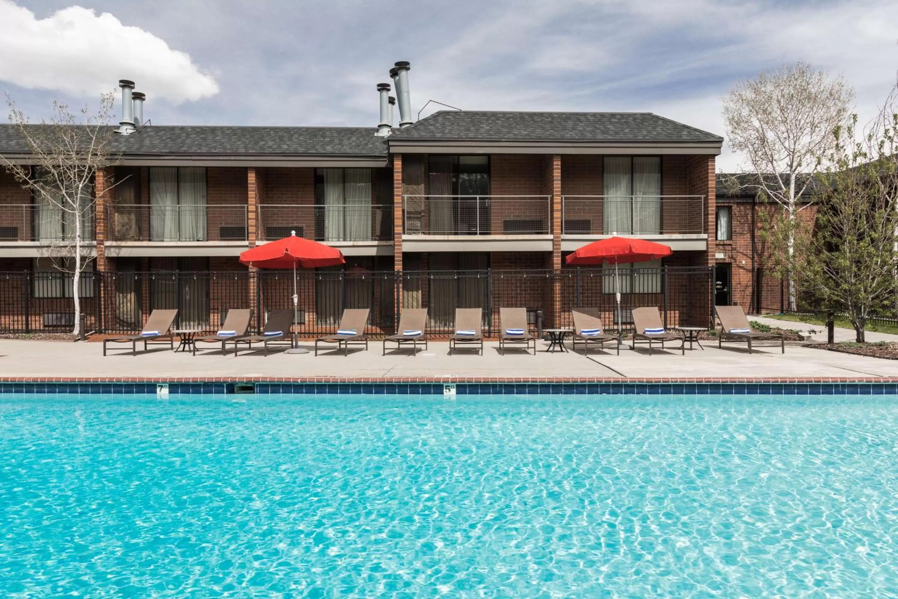 Pool view in DoubleTree by Hilton Hotel Park City - The Yarrow