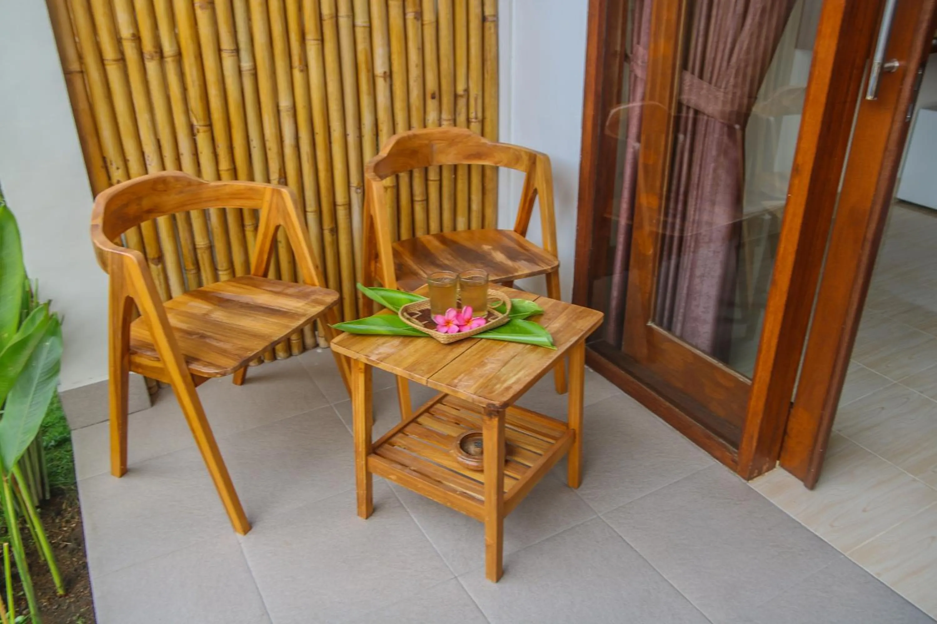 Seating area in Cozy Cottages Lombok