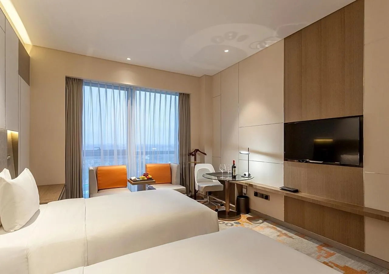 Photo of the whole room, TV/Entertainment Center in Radisson Exhibition Center Shanghai