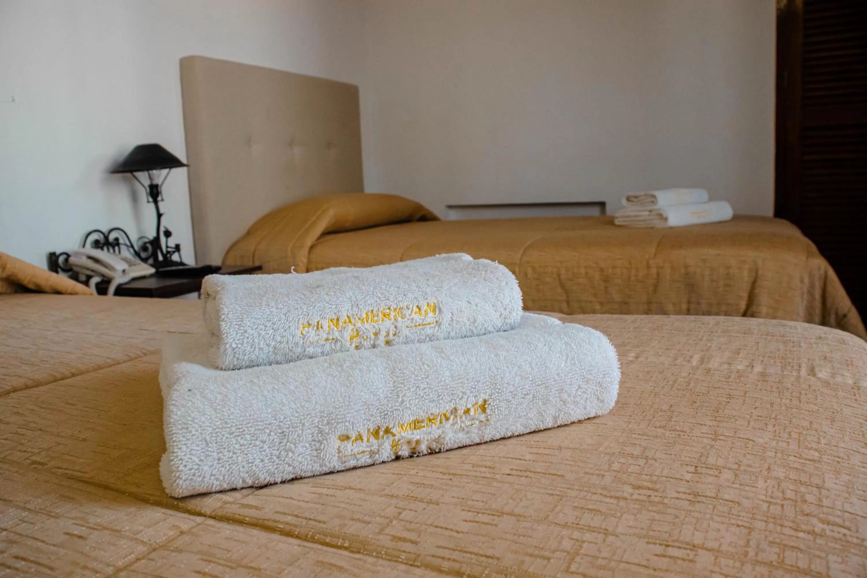 Bed in Pan American Hotel