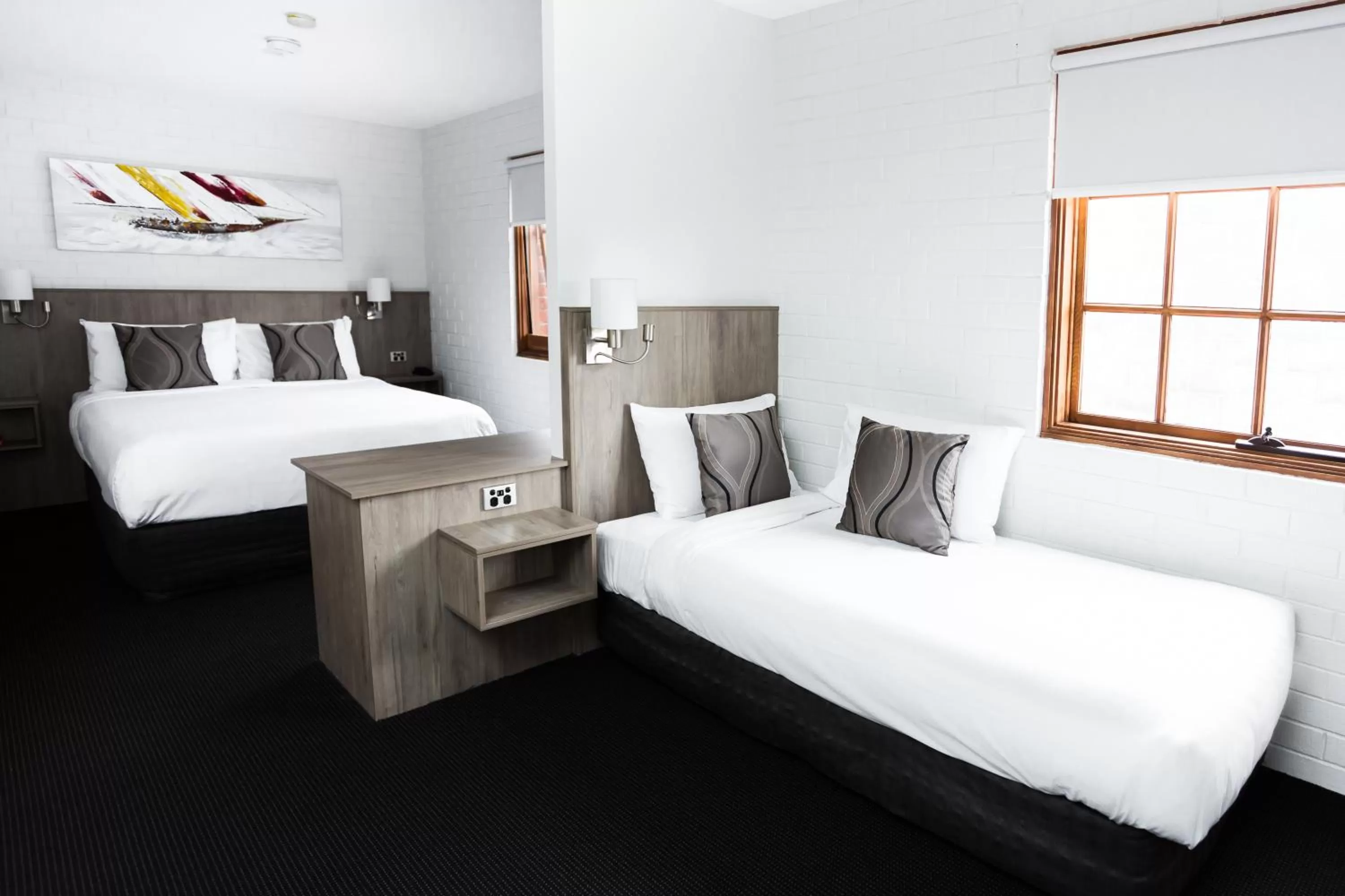 Bedroom, Bed in Bay Hotel Apartments