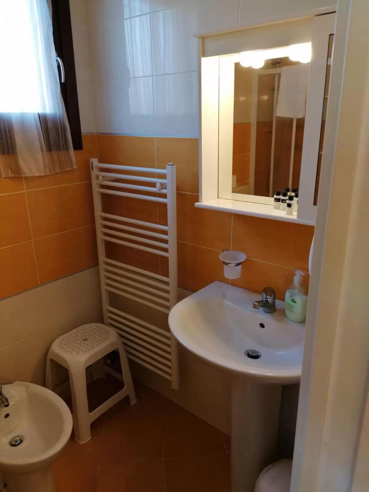 Bathroom in Villaggio dei Fiori Apart- Hotel 3 Stars - Family Resort