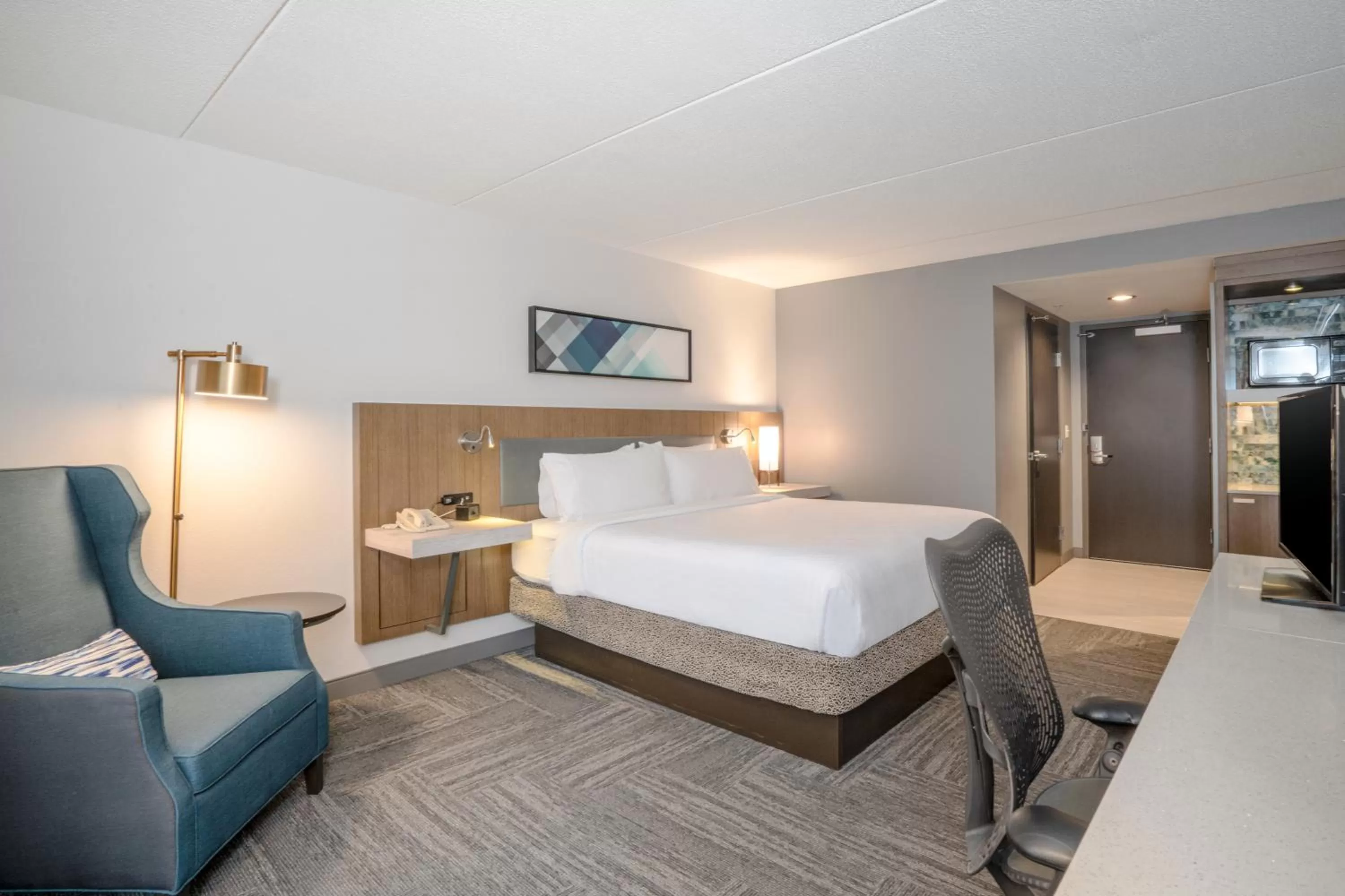 TV and multimedia, Bed in Hilton Garden Inn Pittsburgh/Southpointe