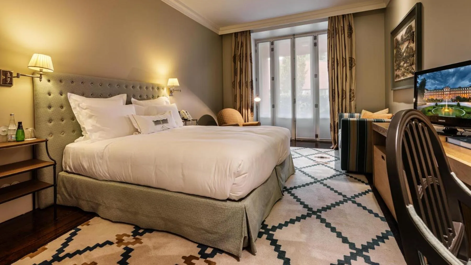 Bedroom, Bed in Vidago Palace