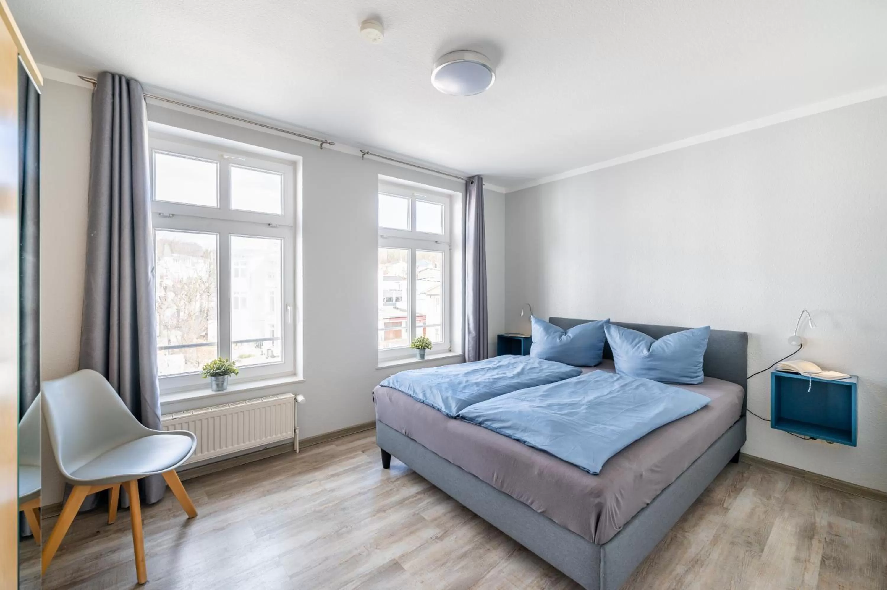 Bed in Haus Ferienglück Sauna im Haus