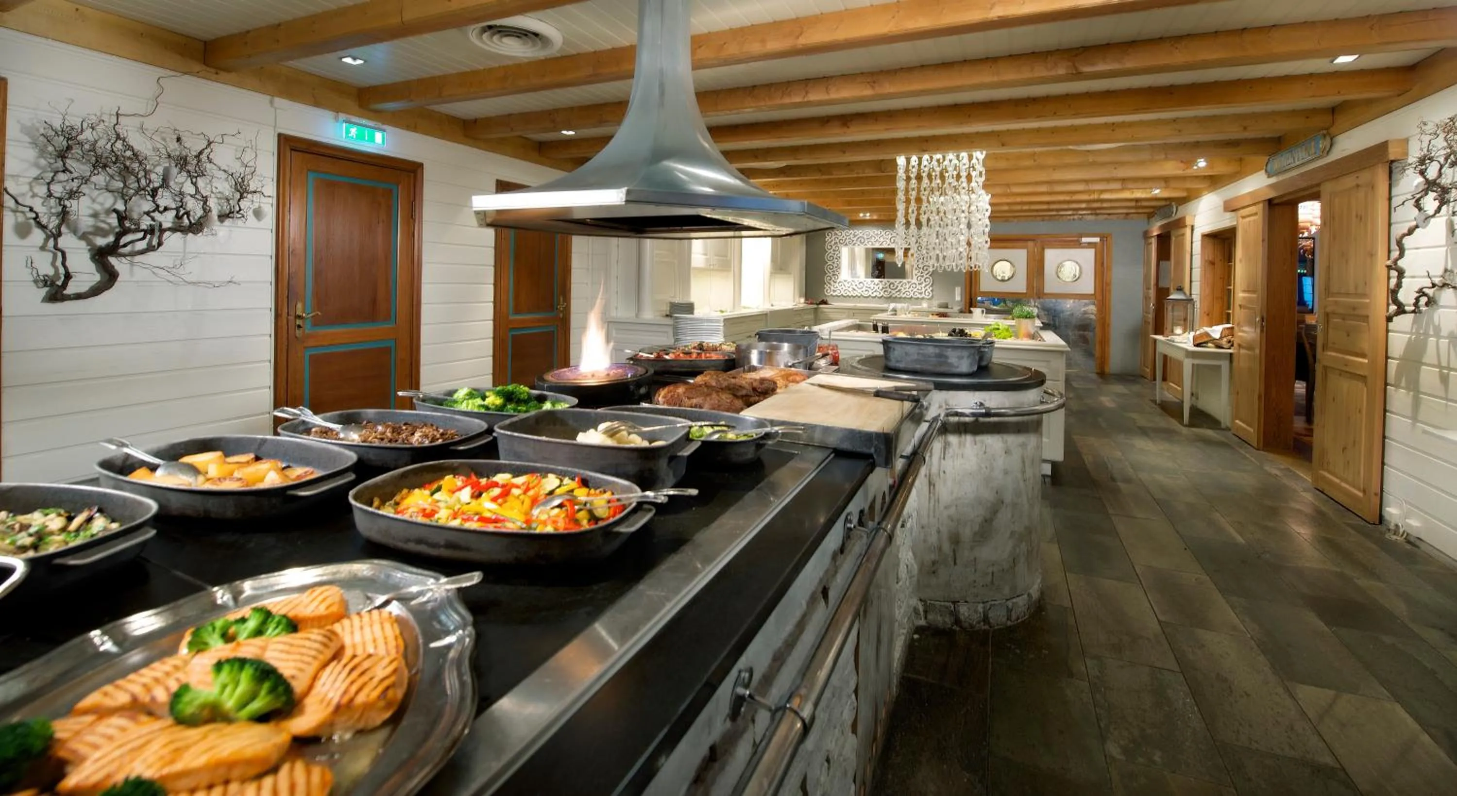 Lunch in Quality Hotel Leangkollen