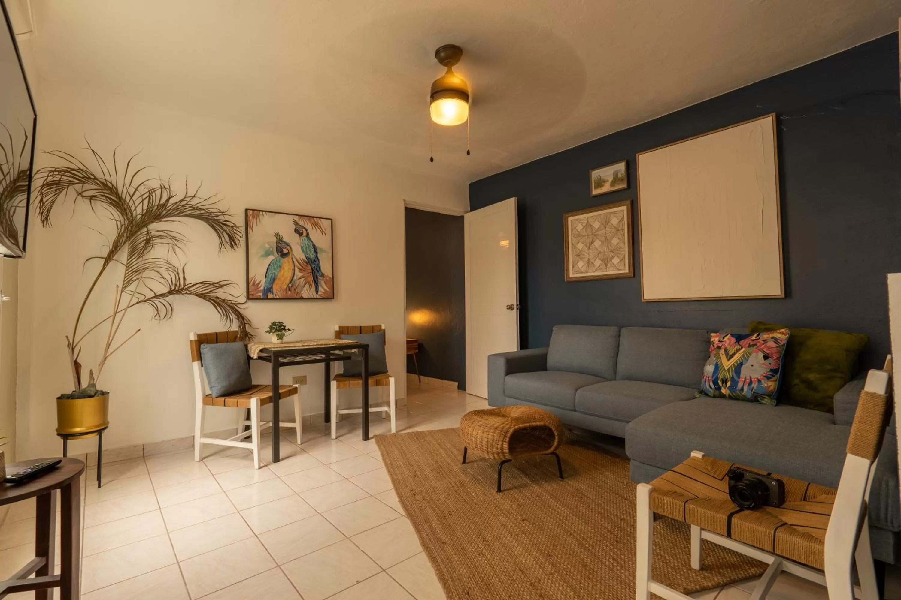 Seating Area in El Flamingo Beach Club