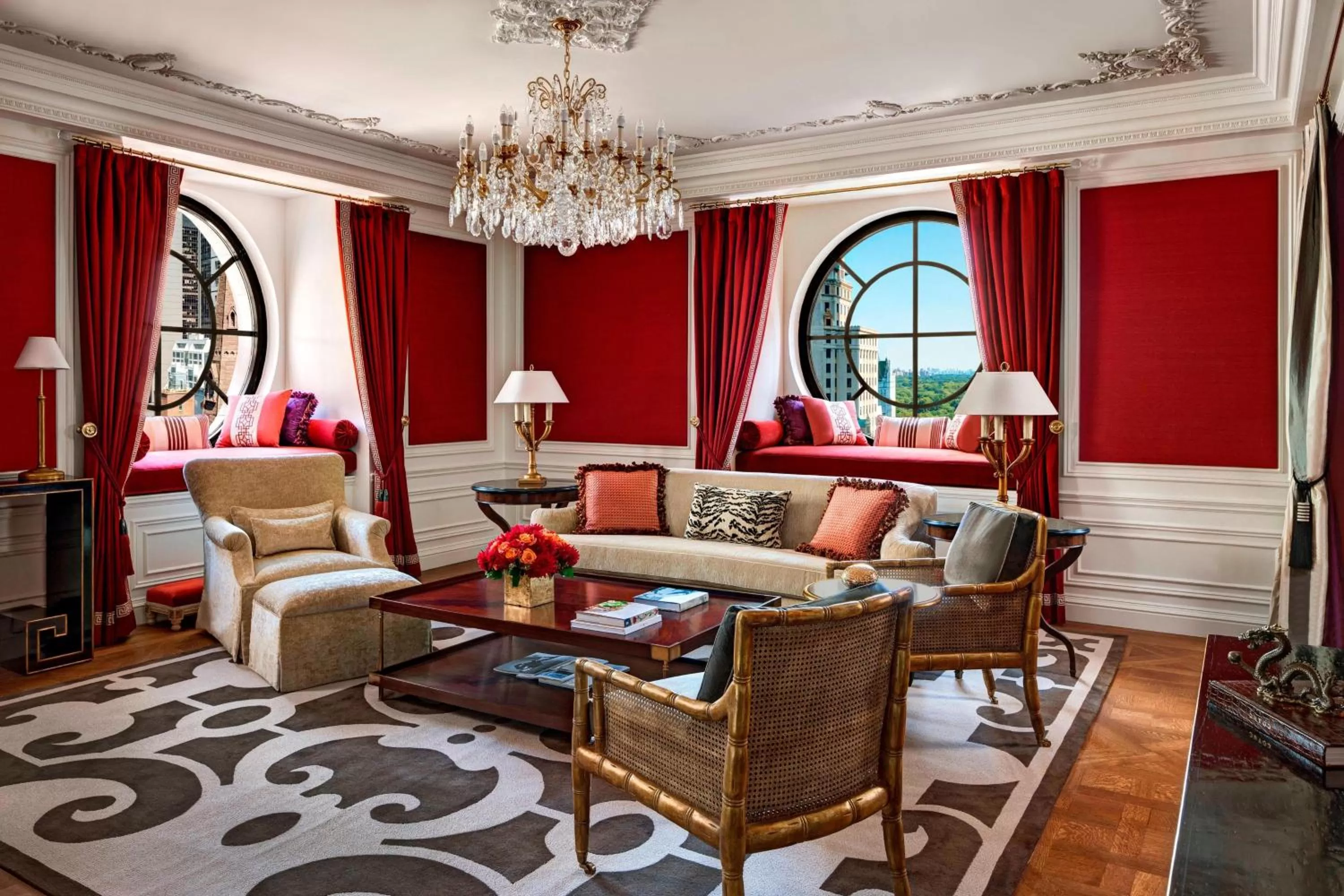 Living room in The St. Regis New York