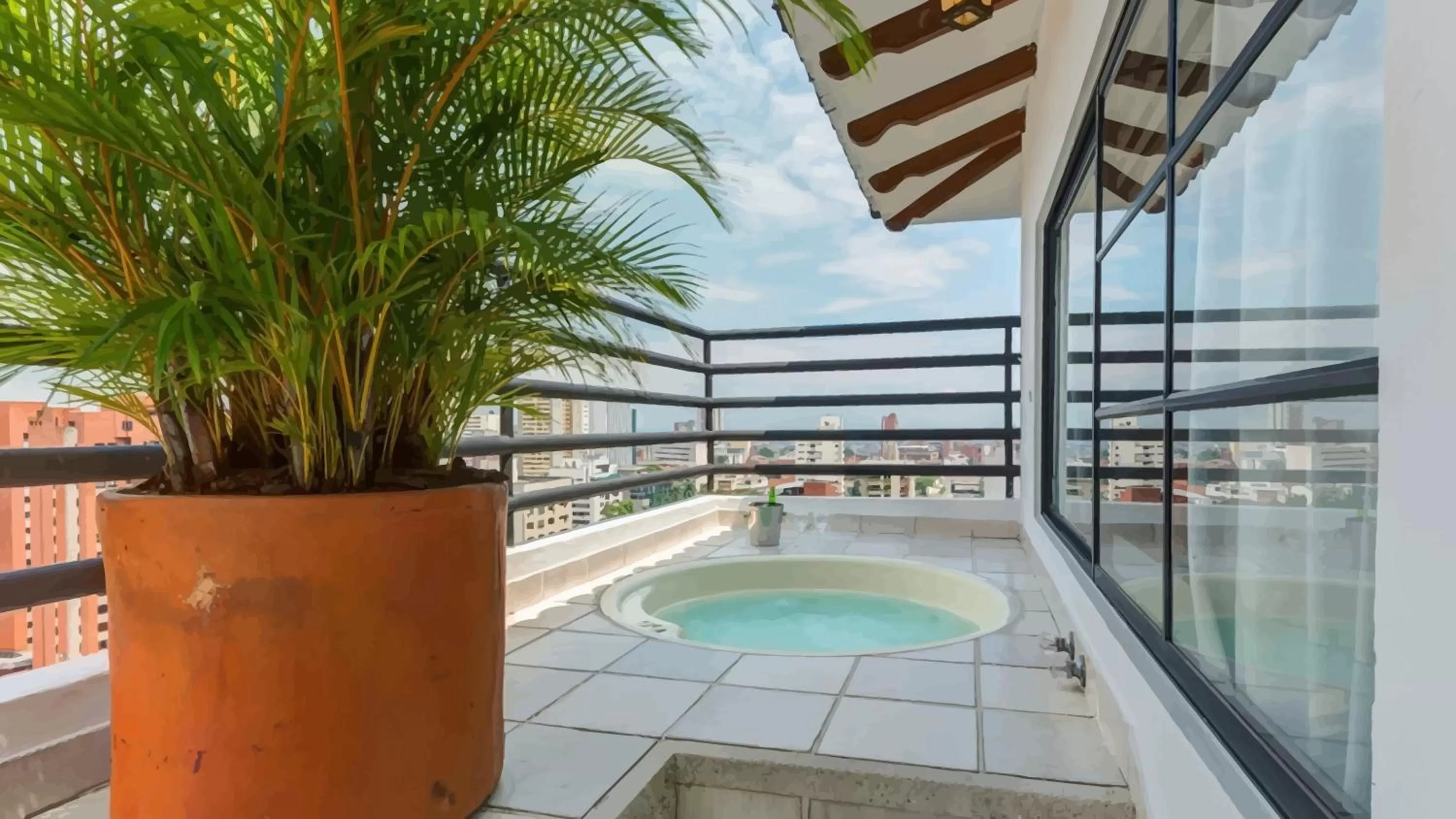 Hot Tub in Castellón de Juanambú