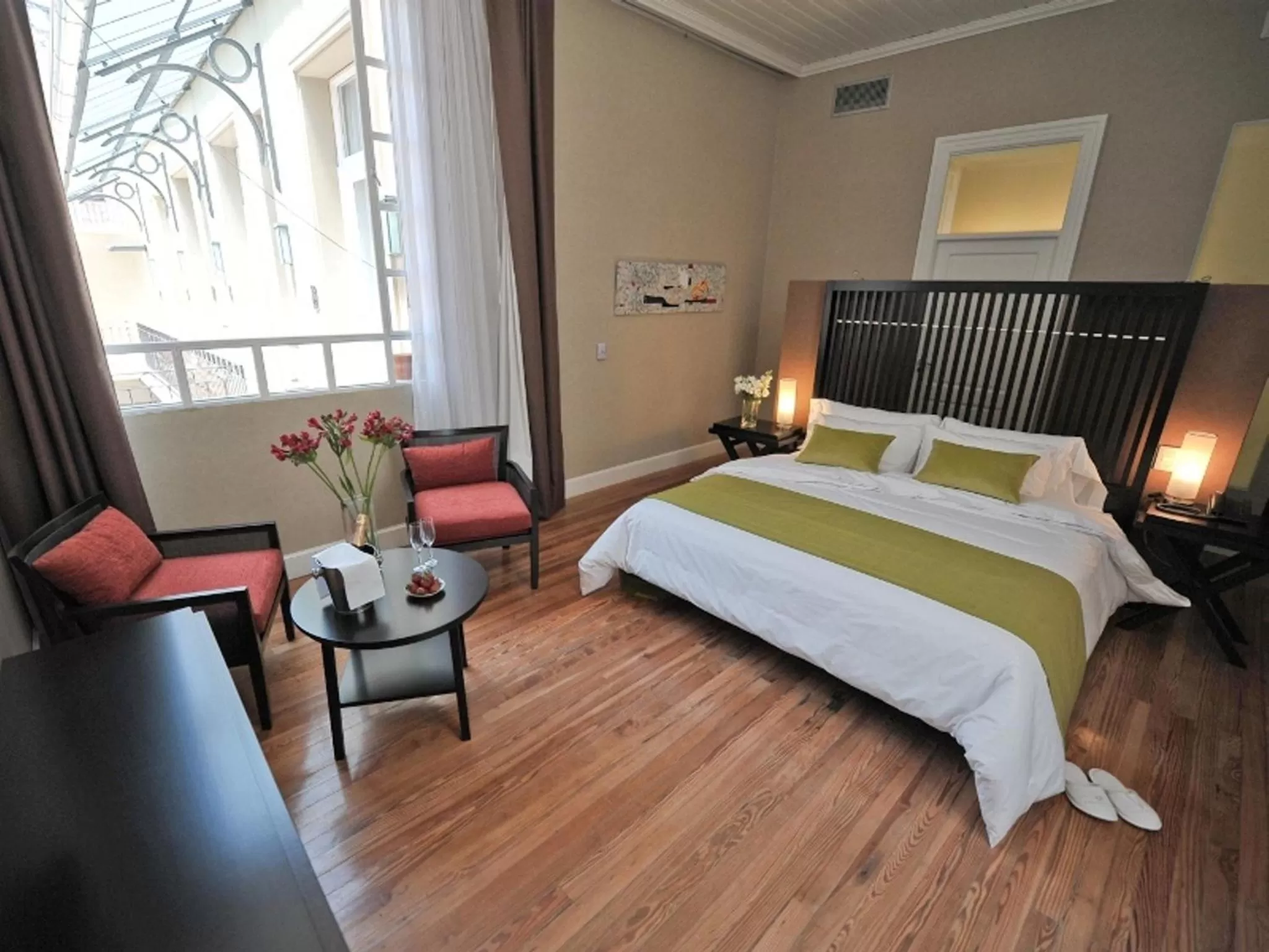 Bed in Patios de San Telmo